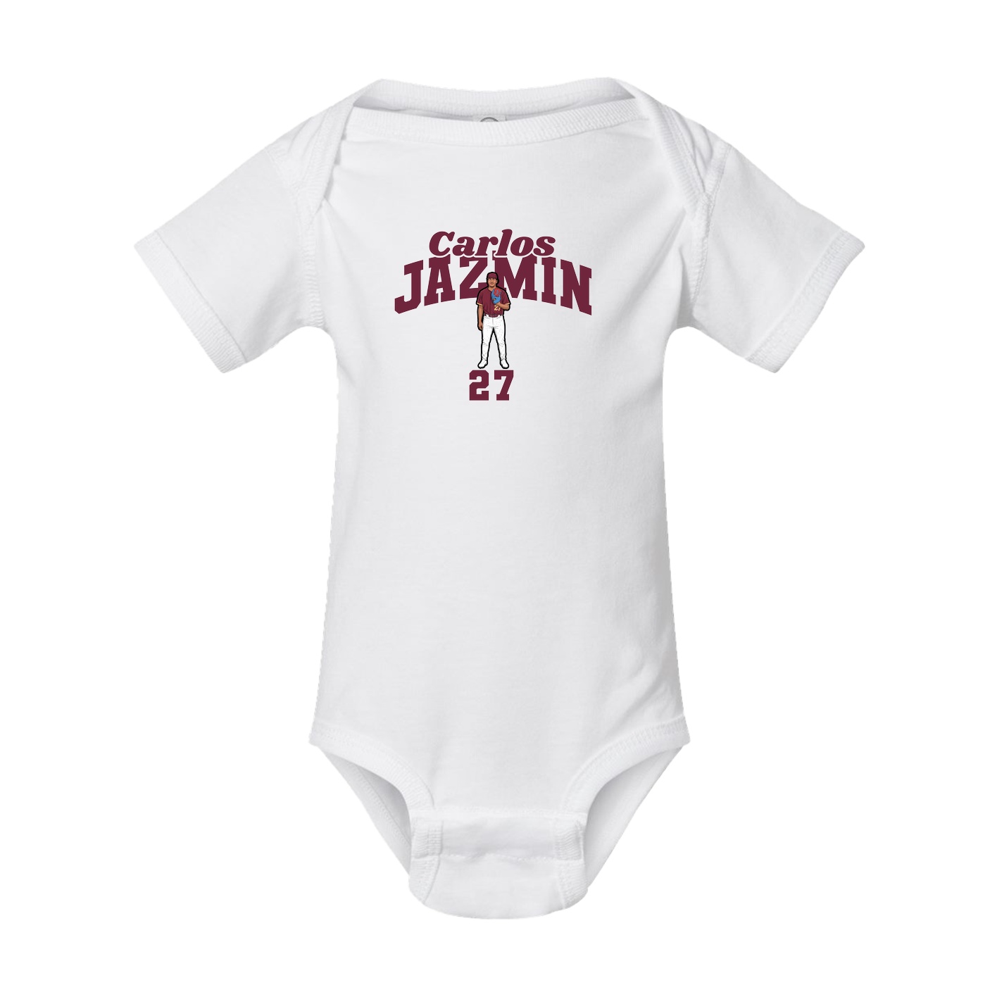 Baby Onesie — Signature Arch in White