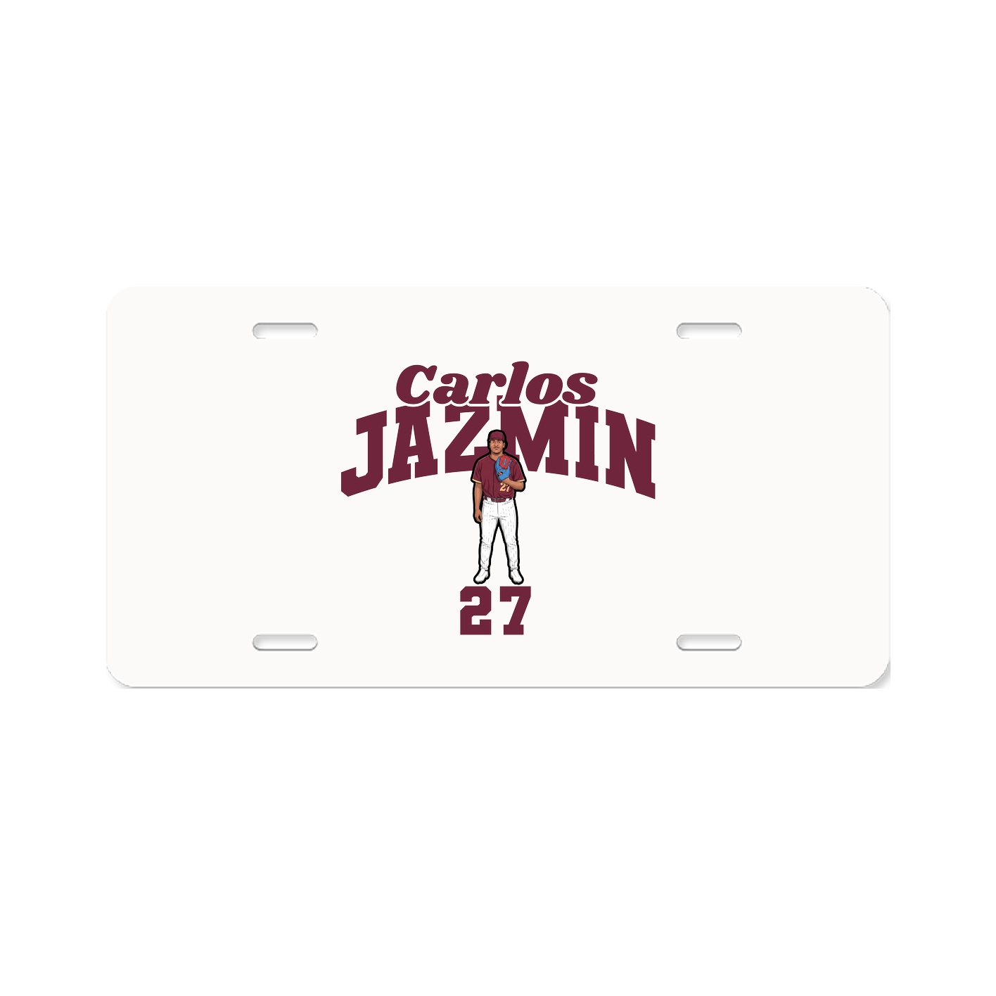 License Plate — Signature Arch in Classic