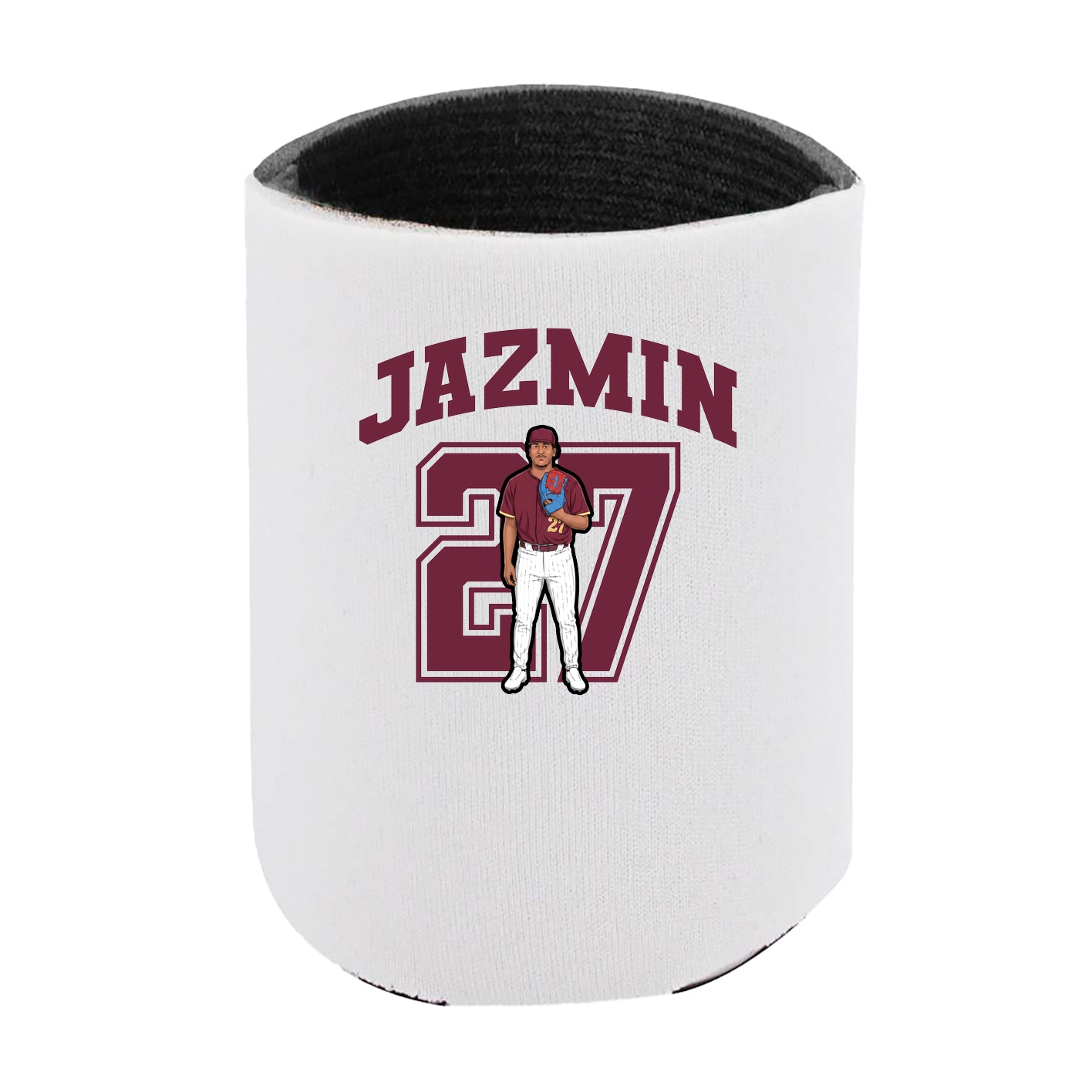 Can Holder — Number in White