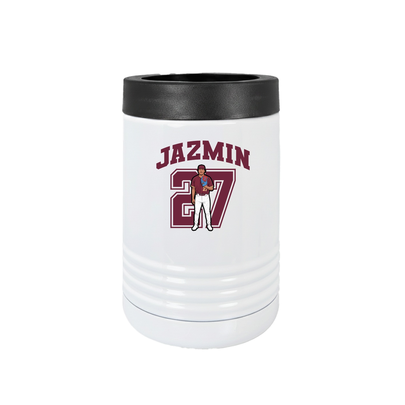 Beverage Holder — Number in White