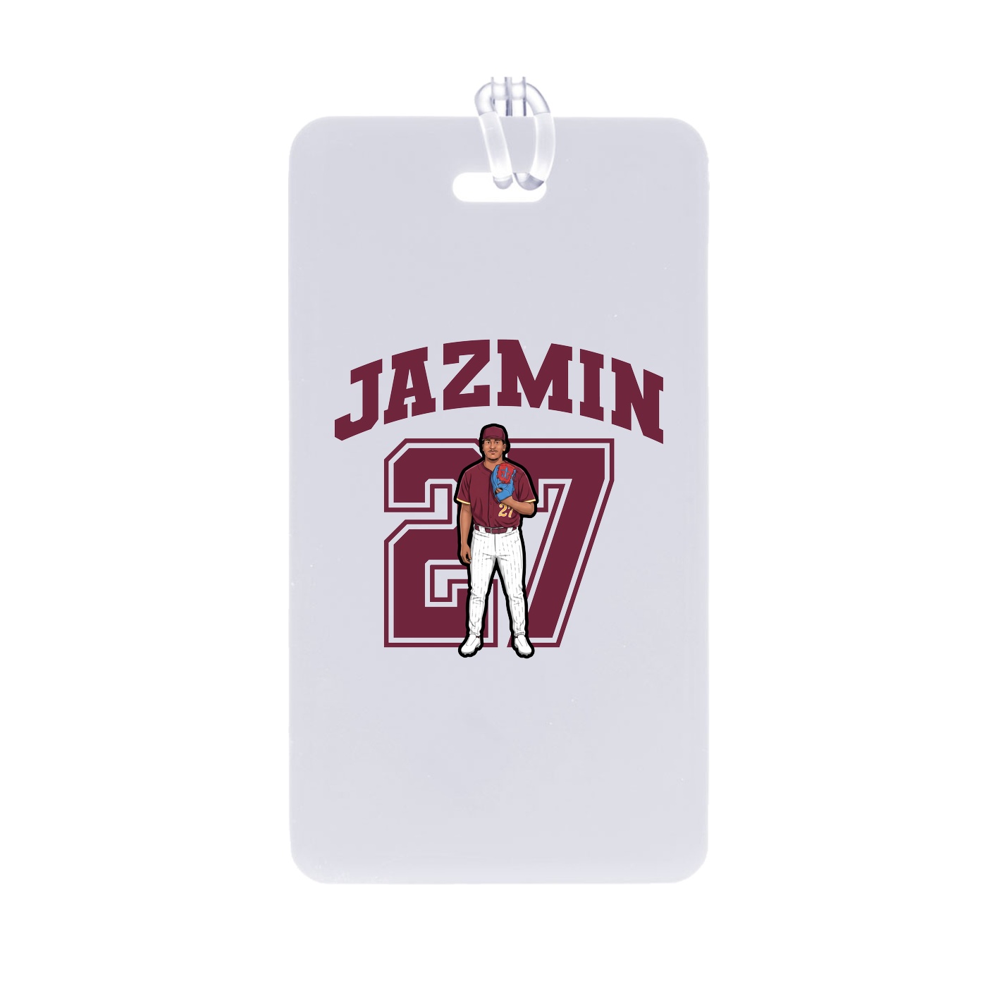 Bag Tag — Number in Classic