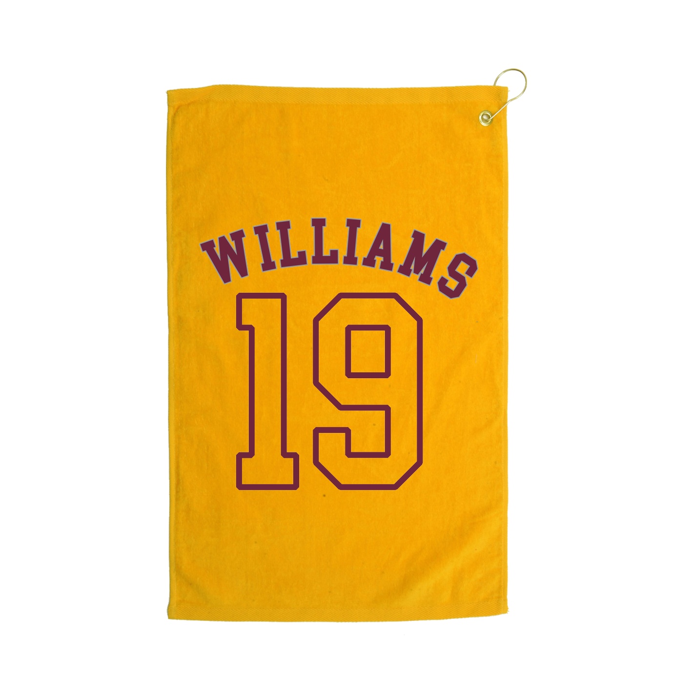 Golf Towel — Shirsey Arch in Gold