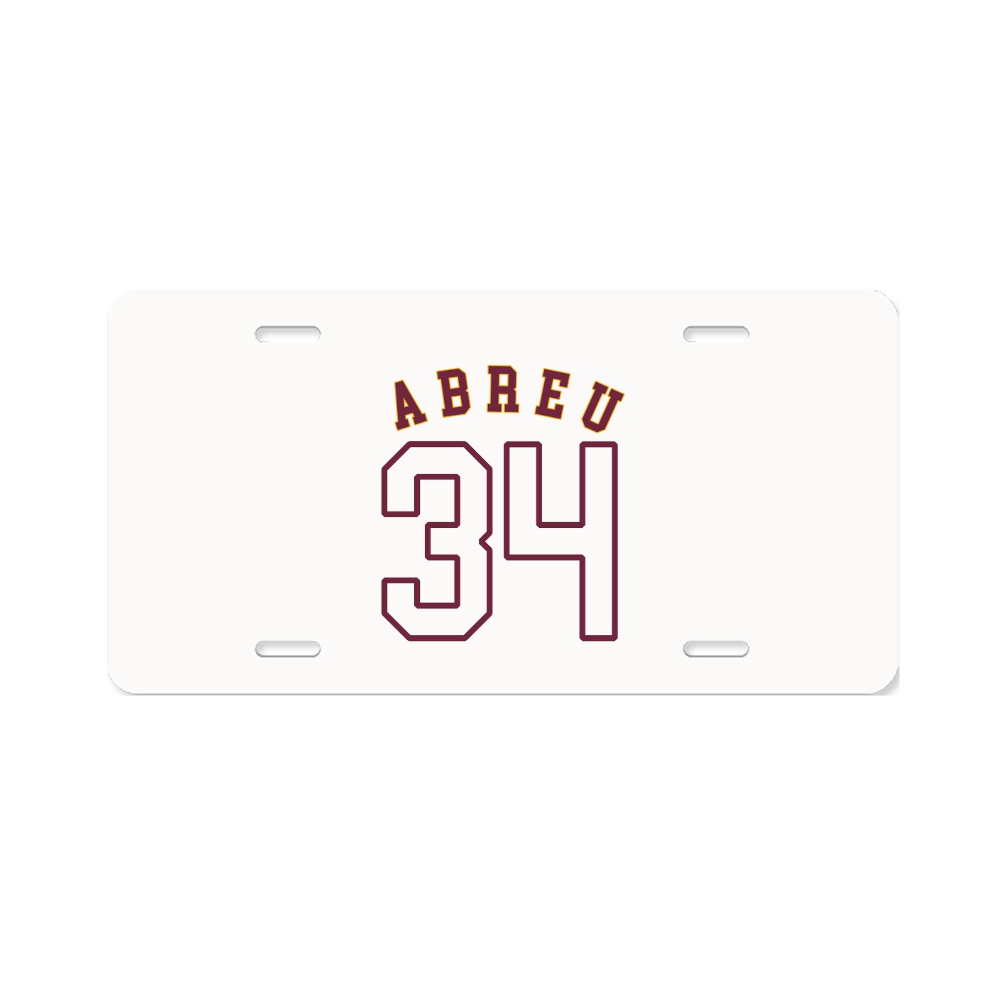License Plate — Shirsey Arch in Classic