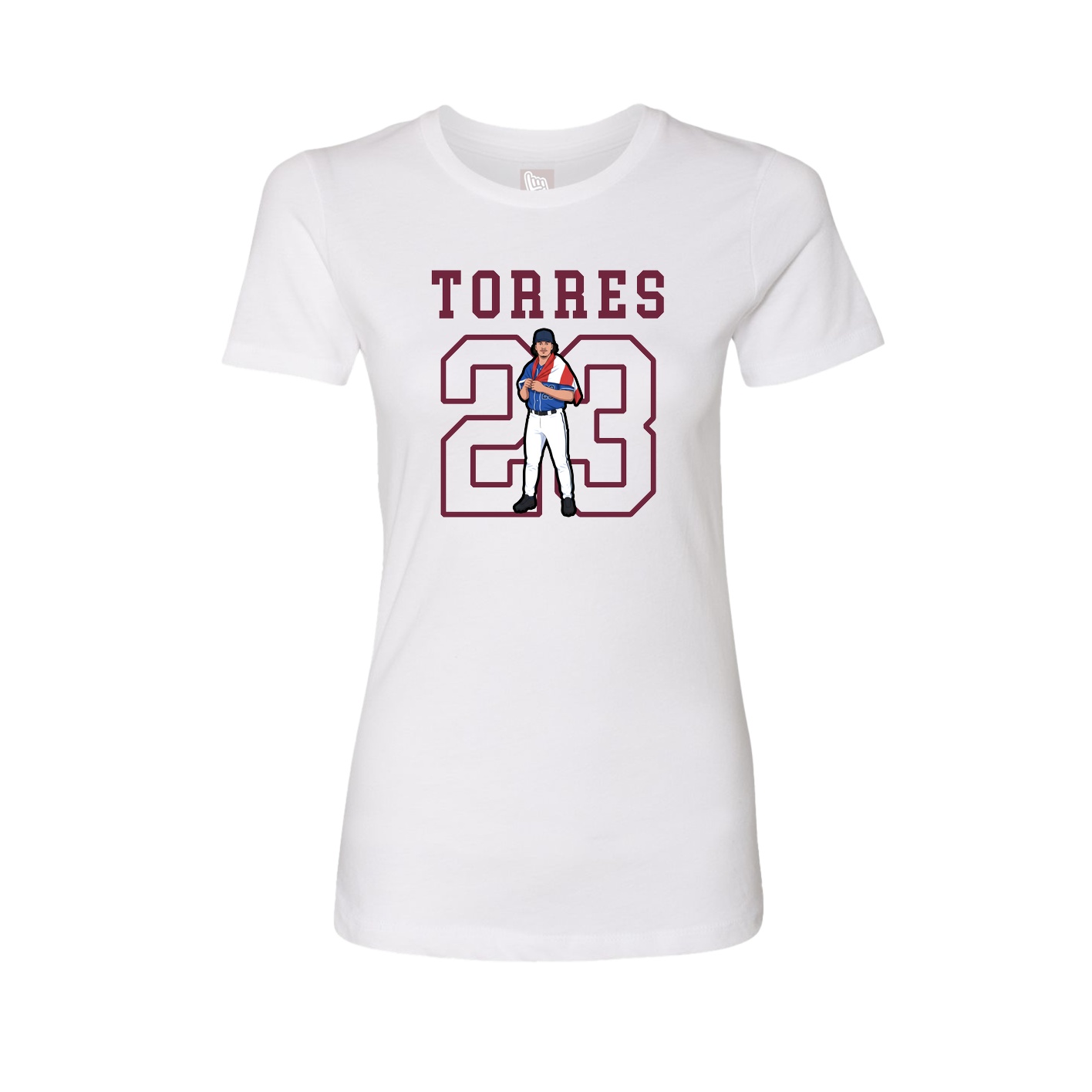 Fitted Women's Tee — Shirsey in White