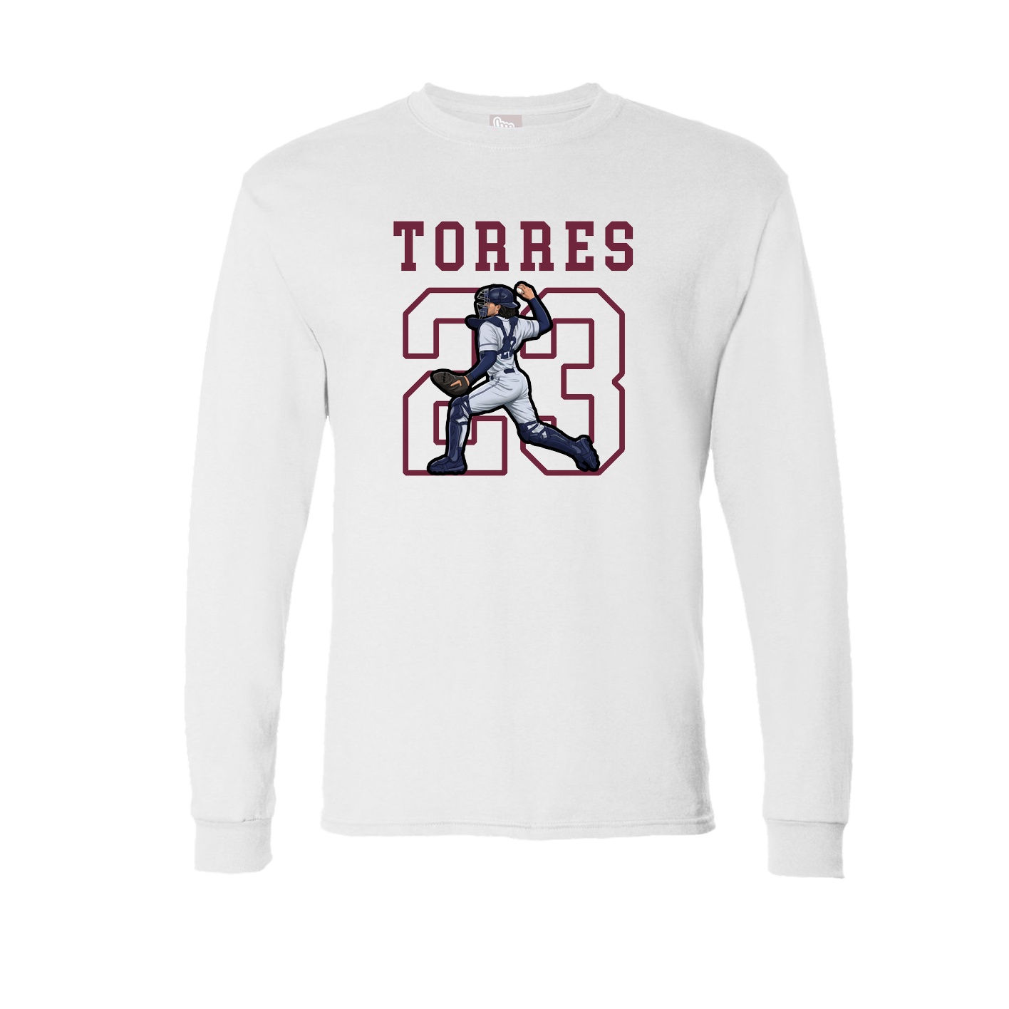 Long Sleeve Tee — Shirsey in White
