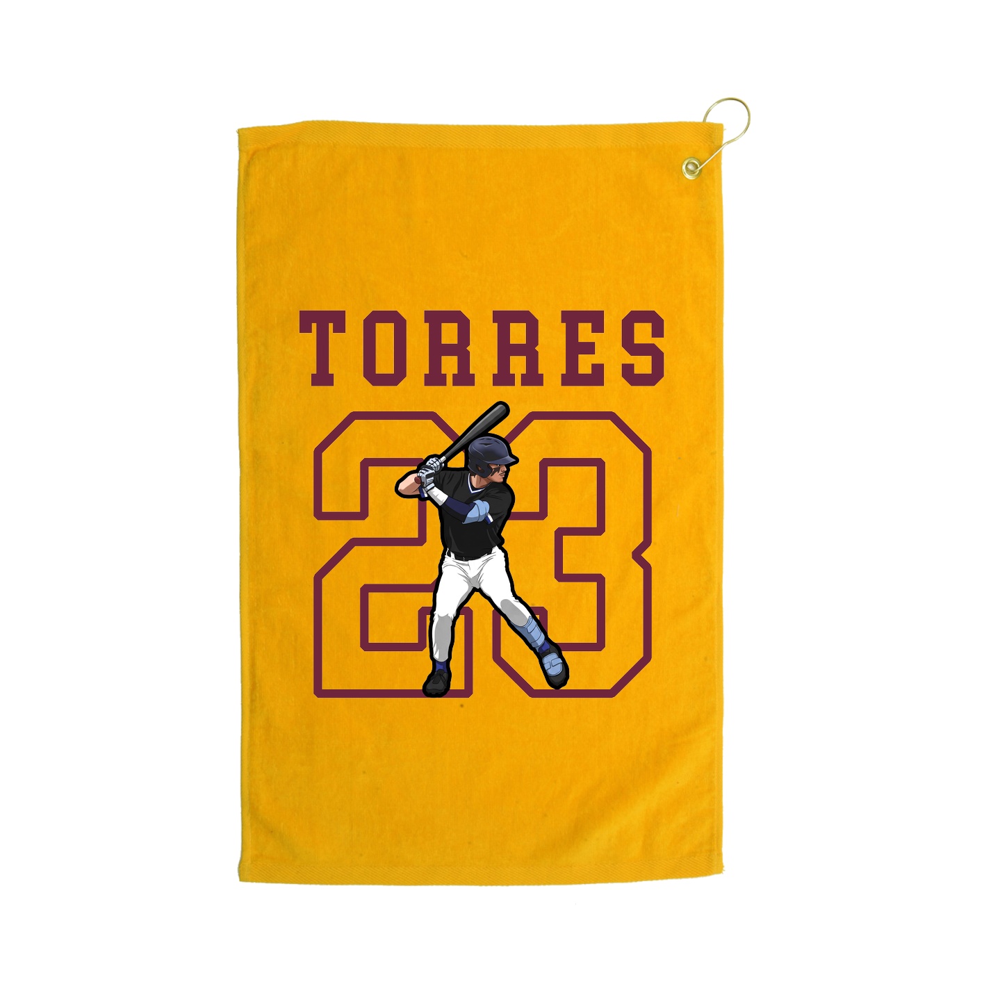 Golf Towel — Shirsey in Gold