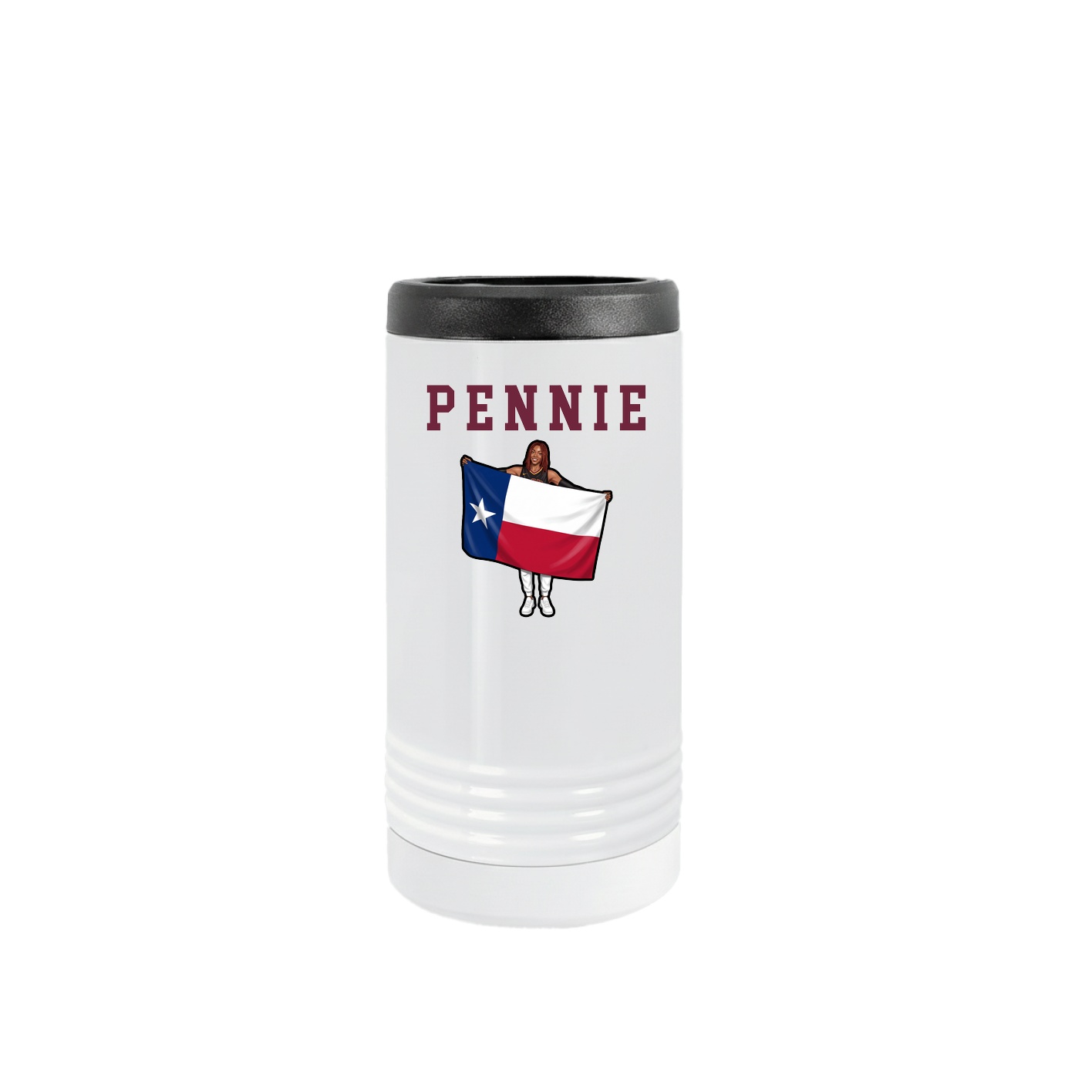 Slim Beverage Holder — Shirsey in White