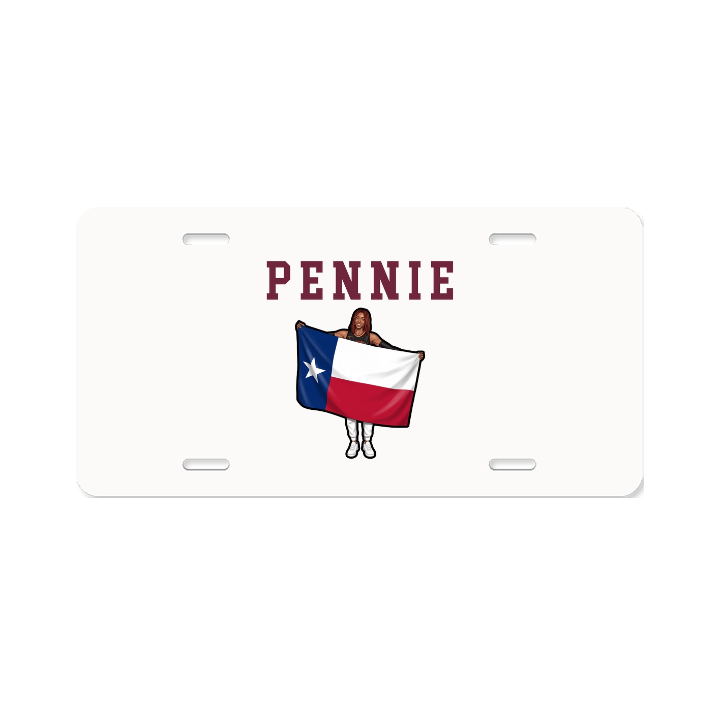 License Plate — Shirsey in Classic