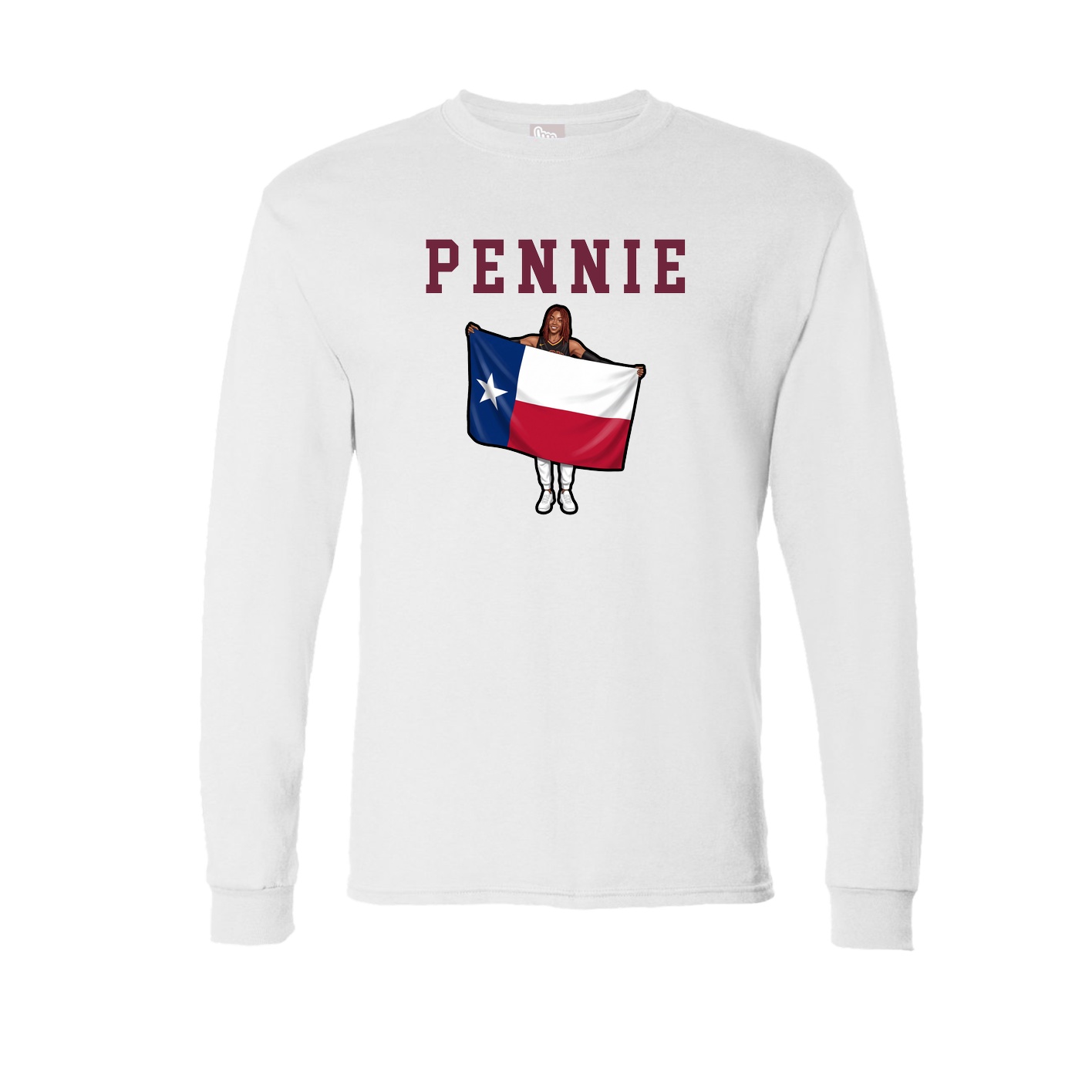 Long Sleeve Tee — Shirsey in White