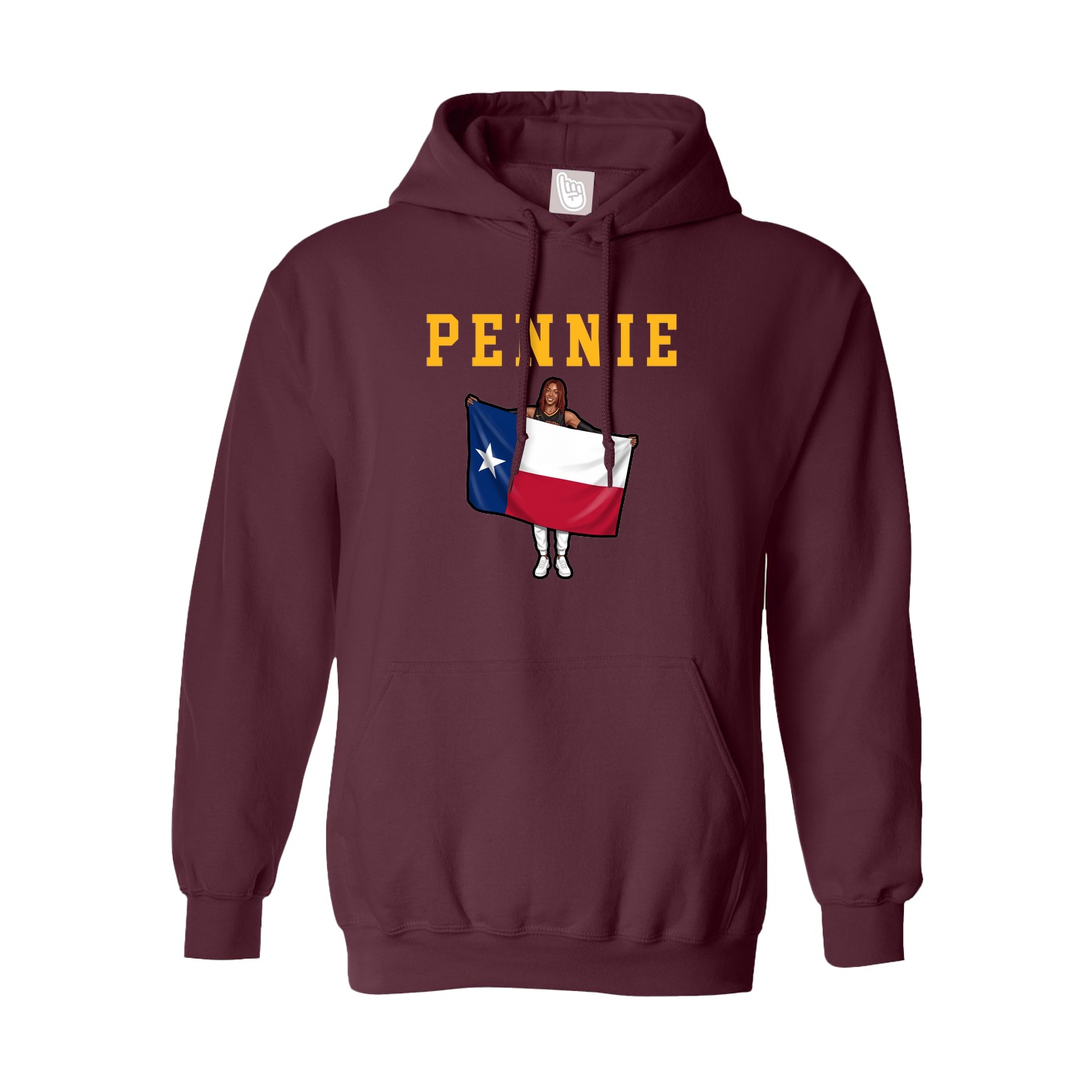 Youth Hoodie — Shirsey in Maroon