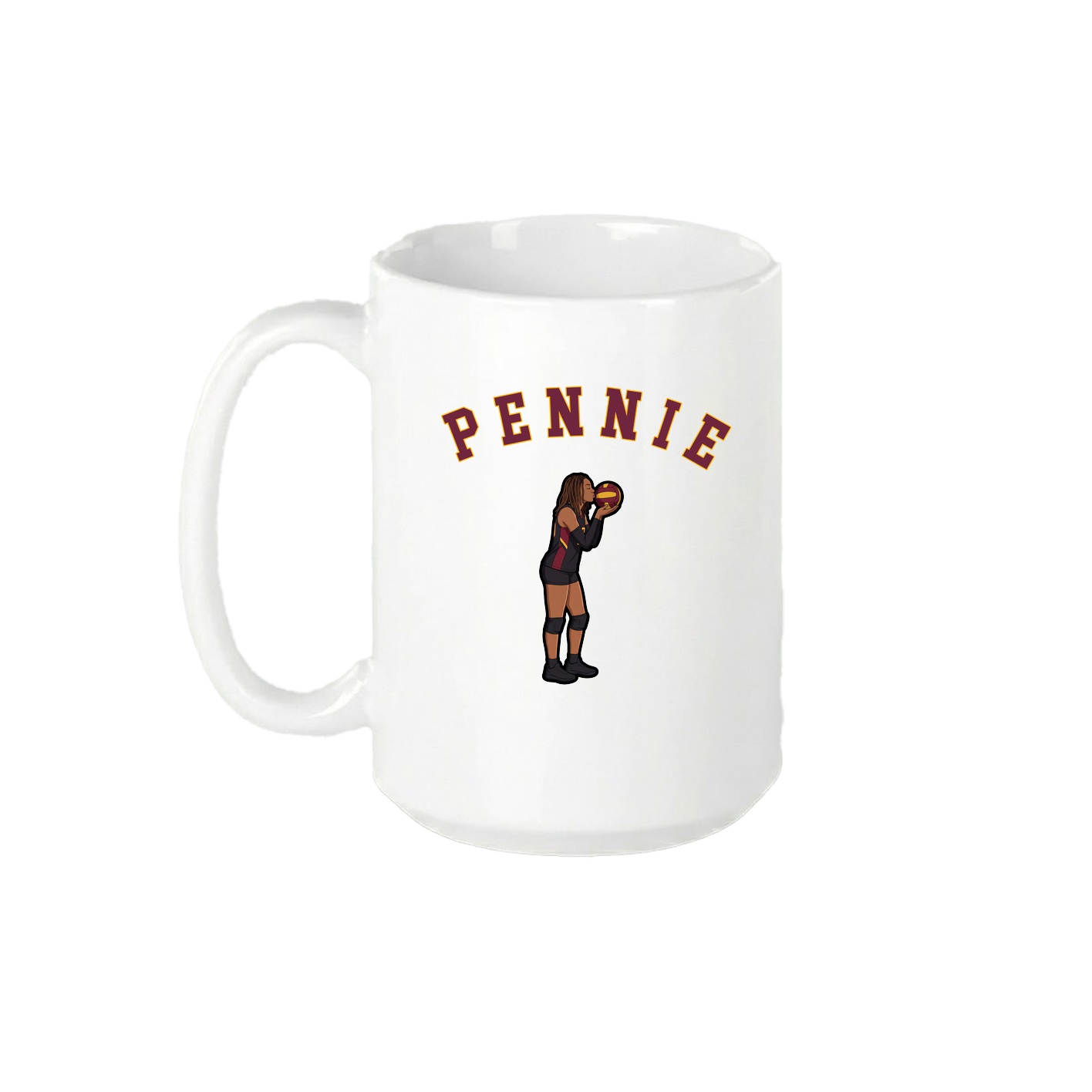 15oz Coffee Mug — Shirsey Arch in White
