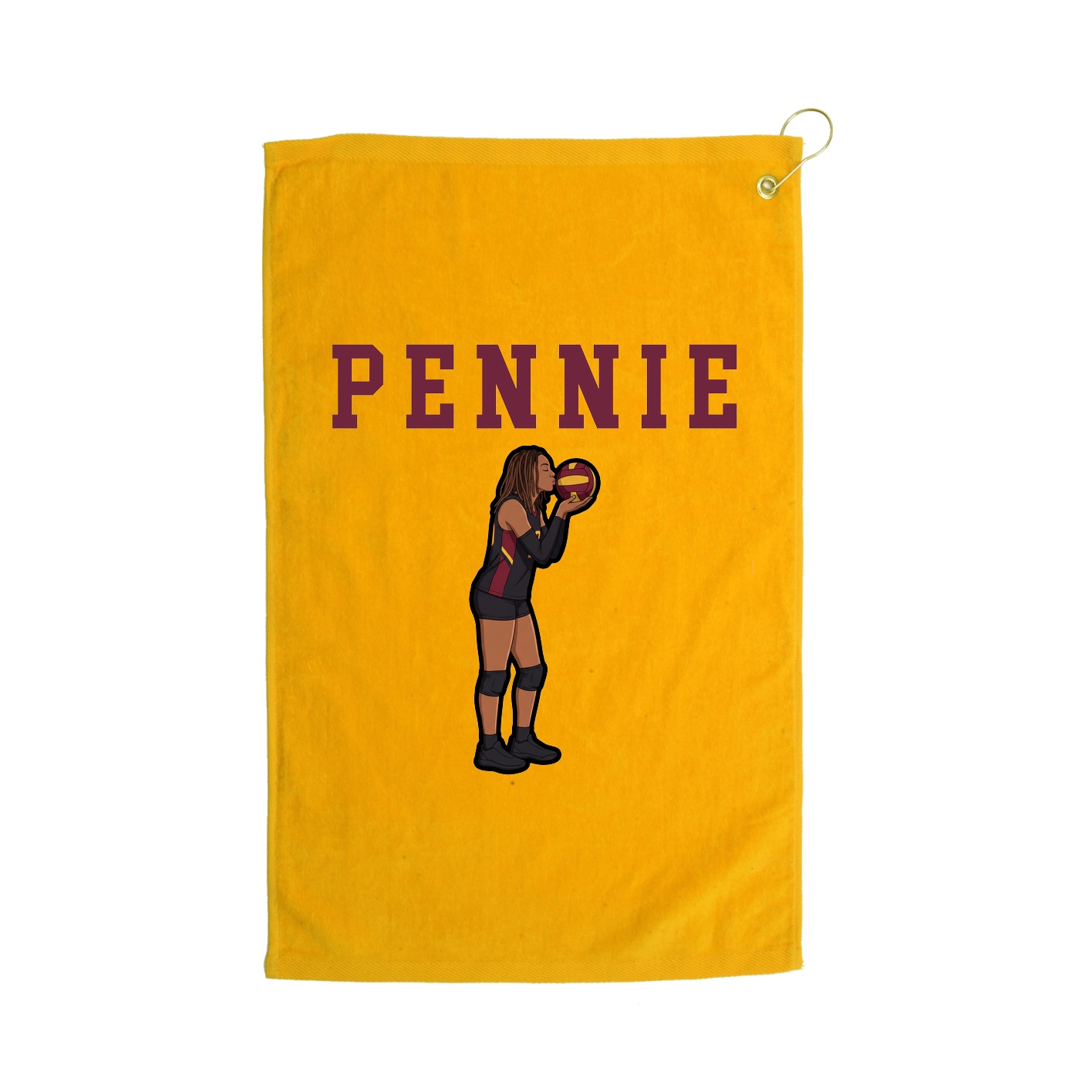Golf Towel — Shirsey in Gold