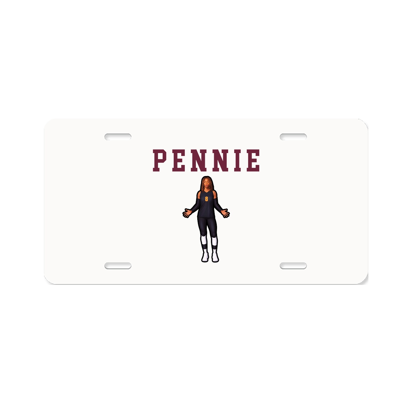 License Plate — Shirsey in Classic