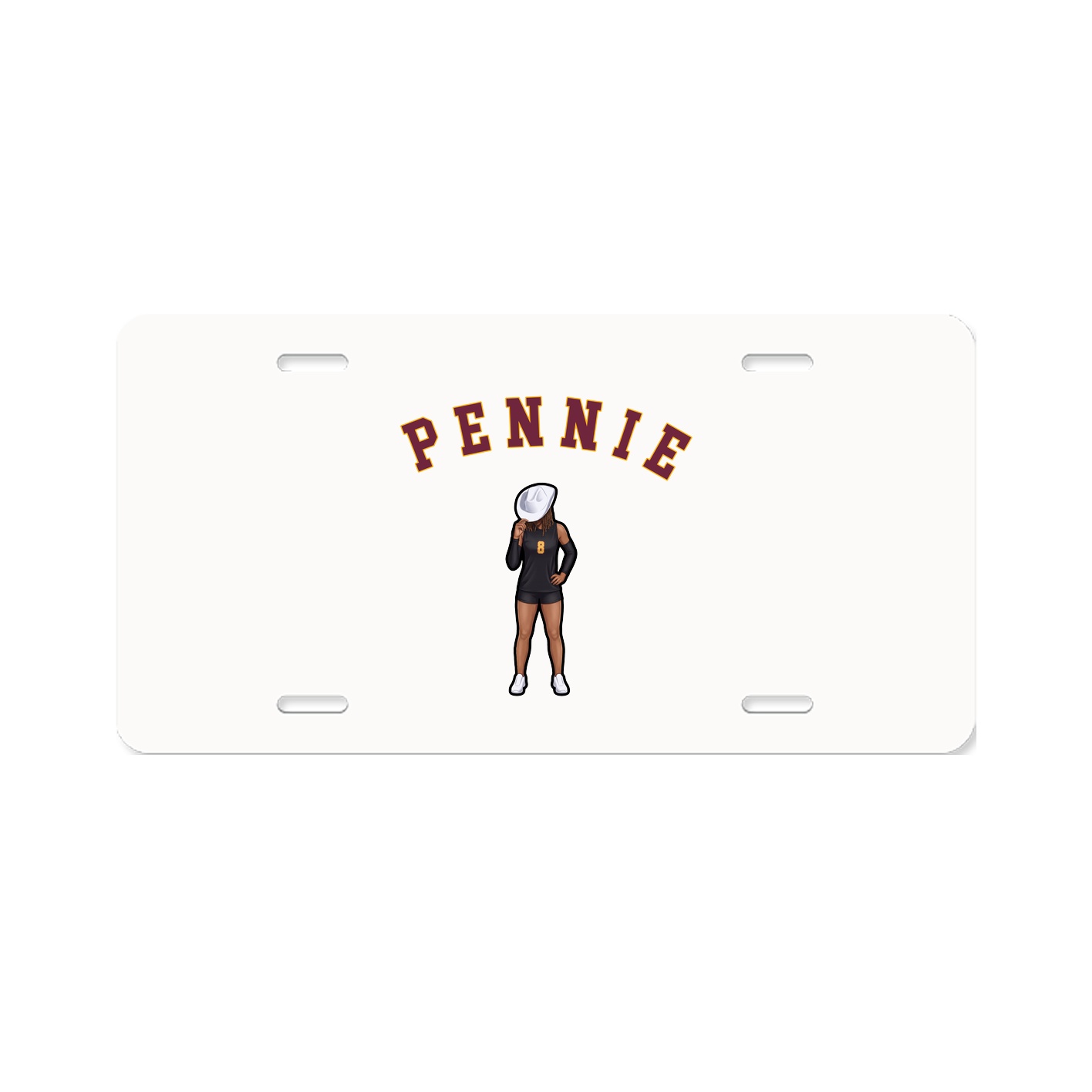License Plate — Shirsey Arch in Classic