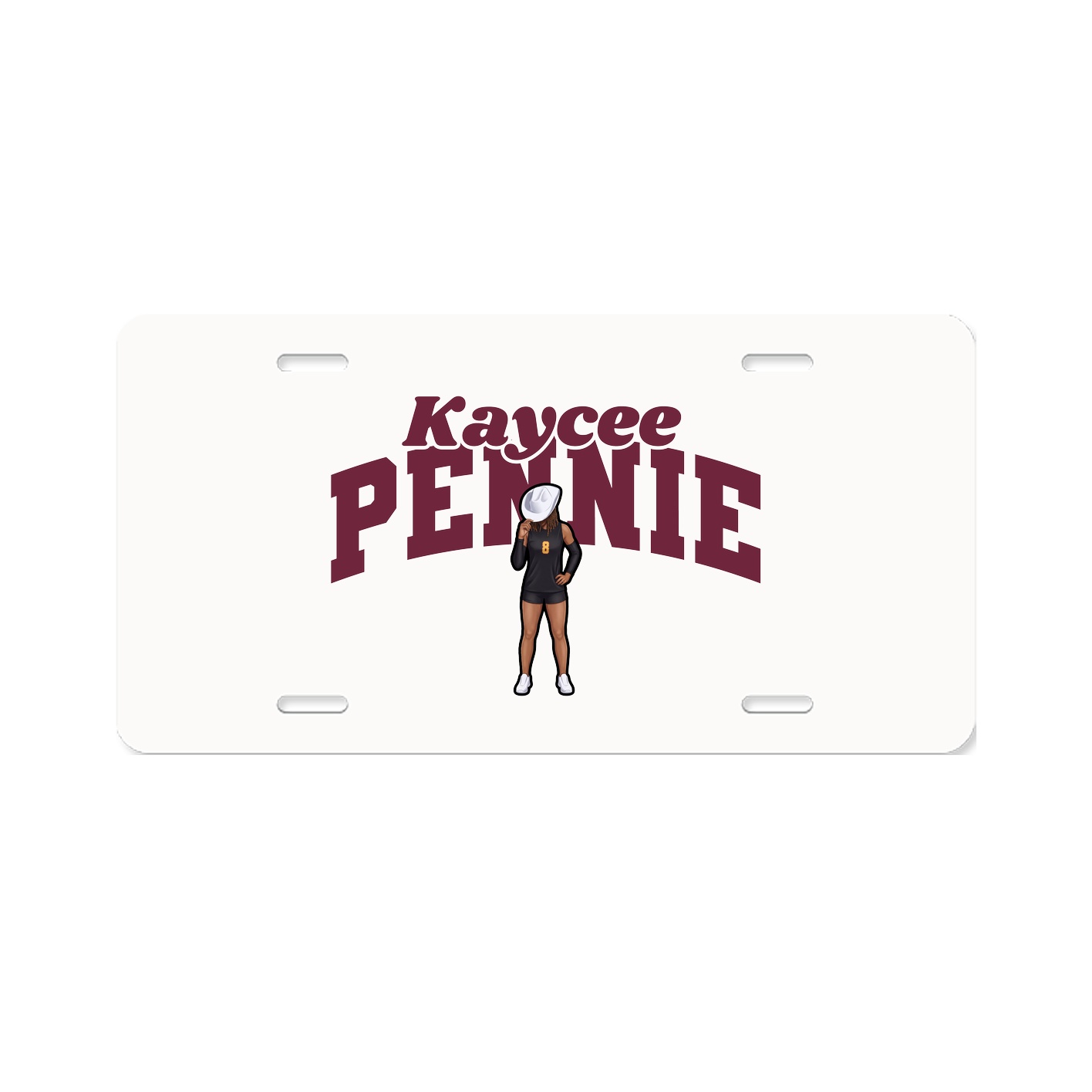 License Plate — Signature Arch in Classic