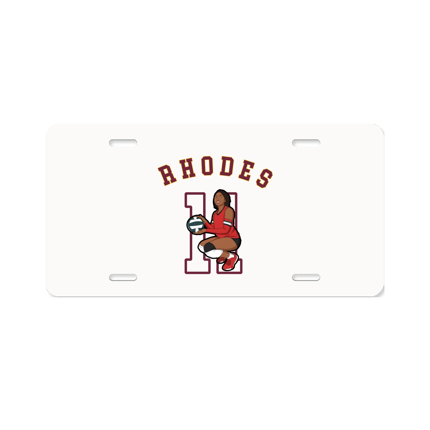 License Plate — Shirsey Arch in Classic