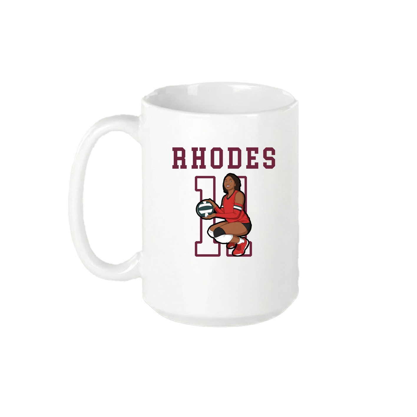 15oz Coffee Mug — Shirsey in White