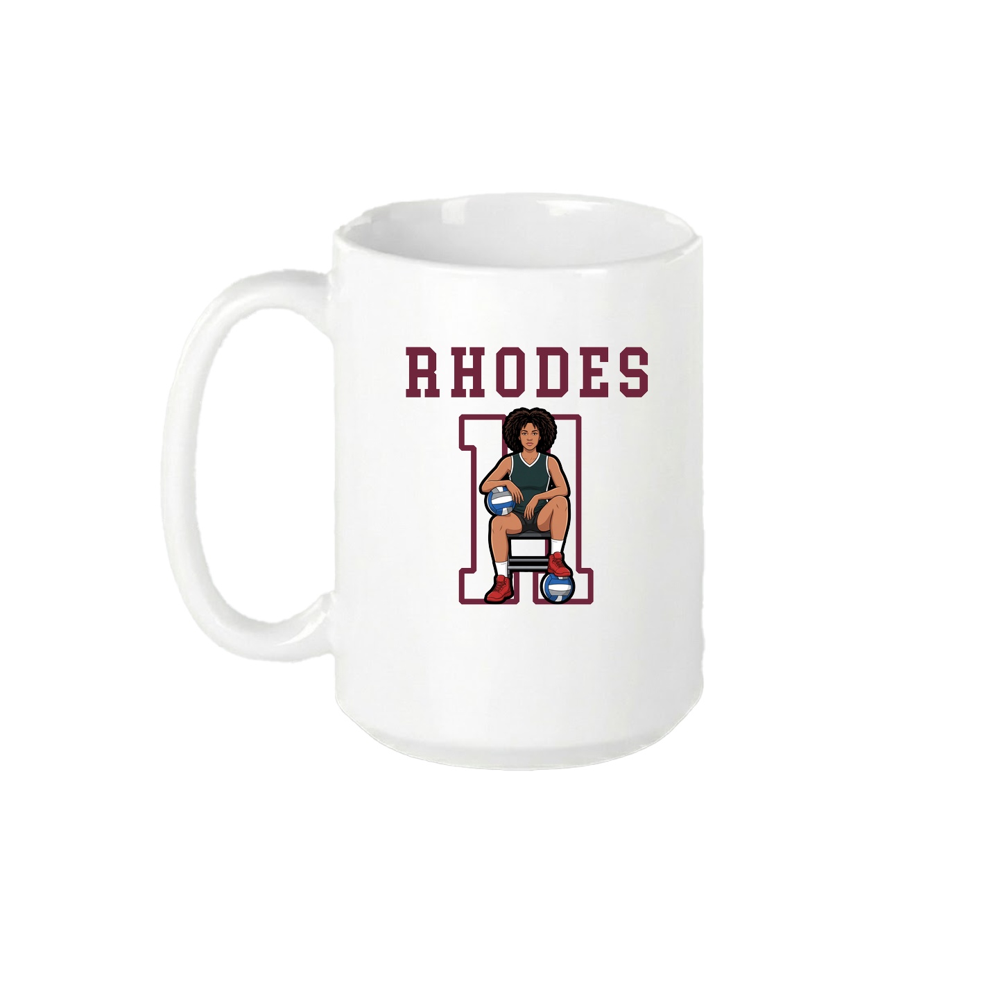15oz Coffee Mug — Shirsey in White