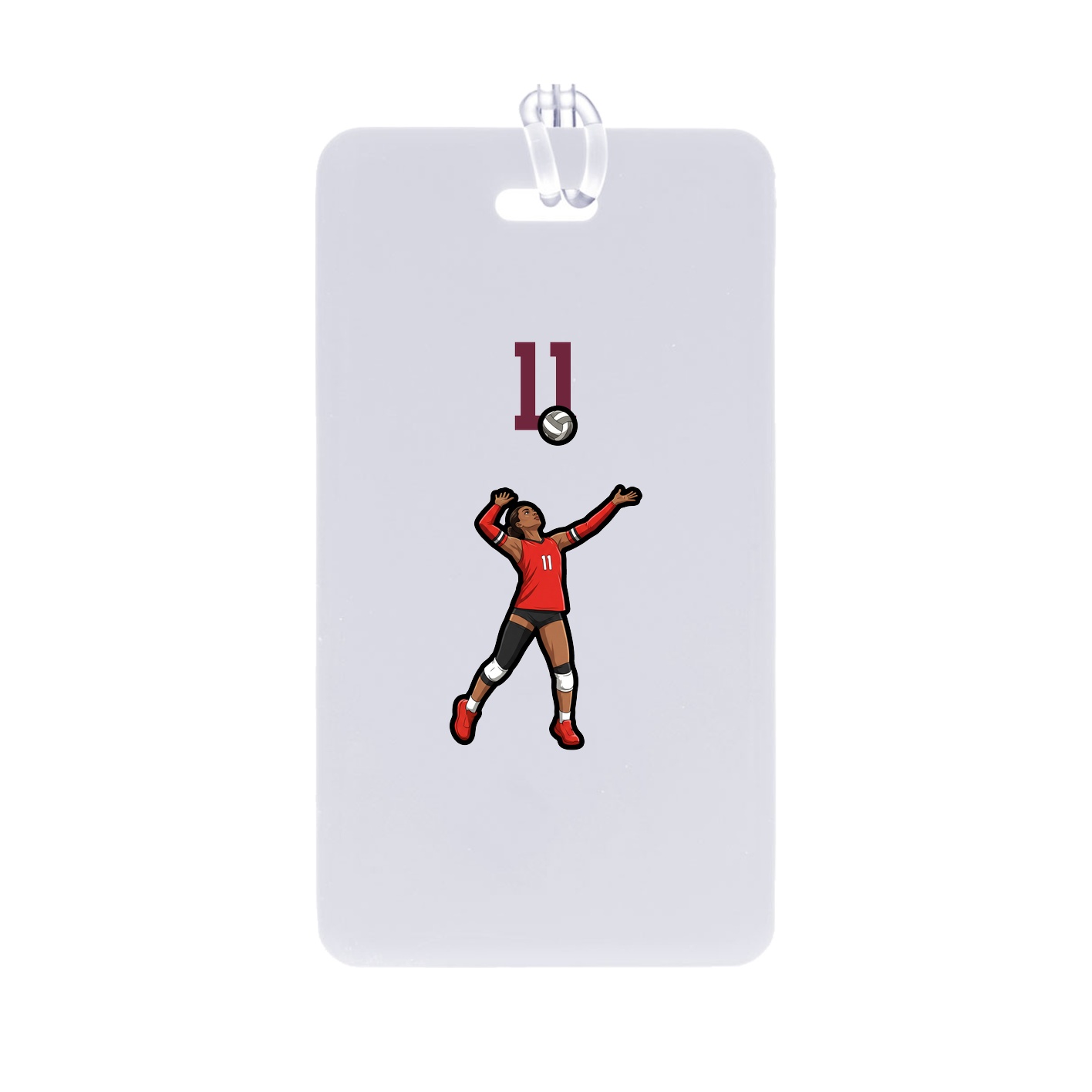 Bag Tag — Number Top in Classic