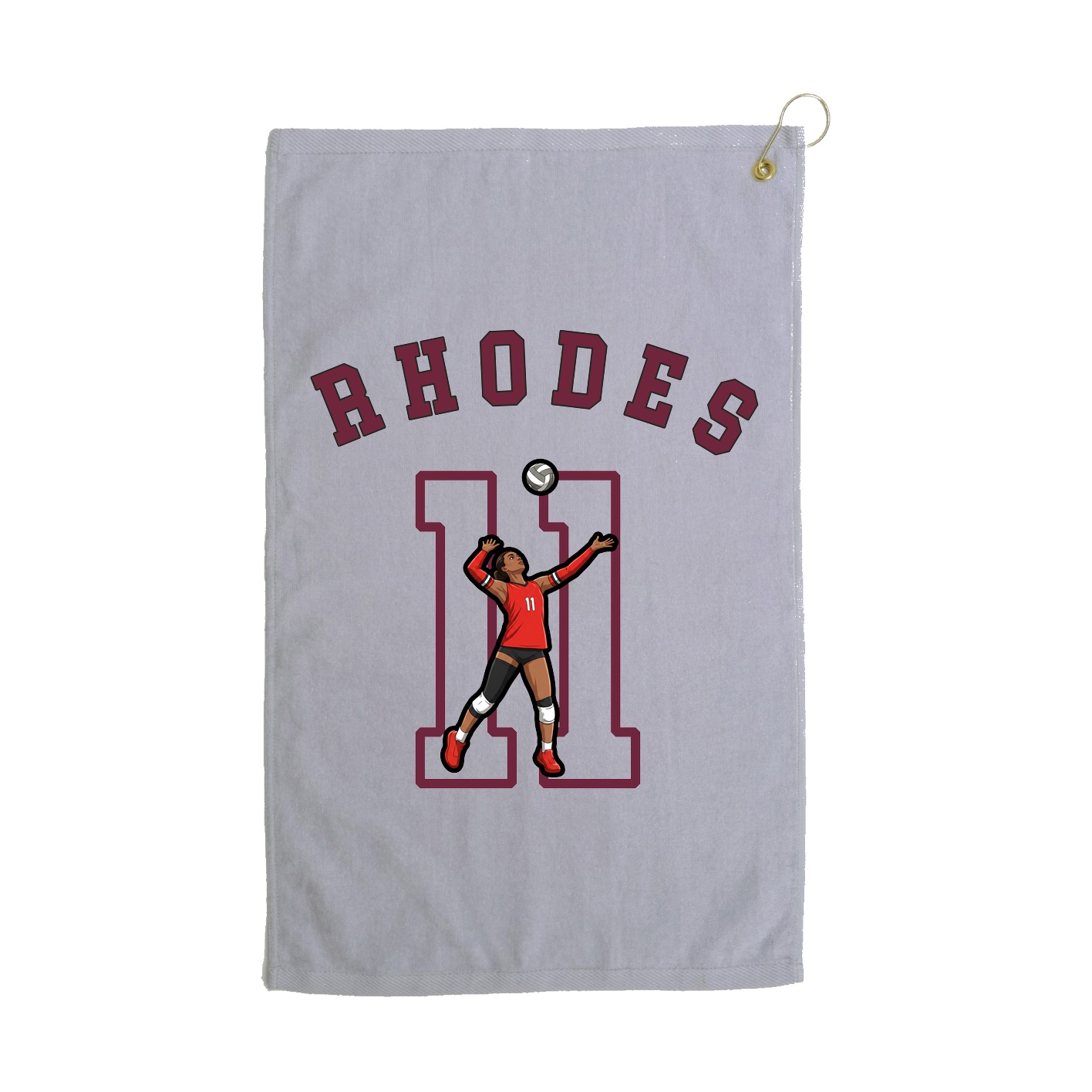 Golf Towel — Shirsey Arch in Grey