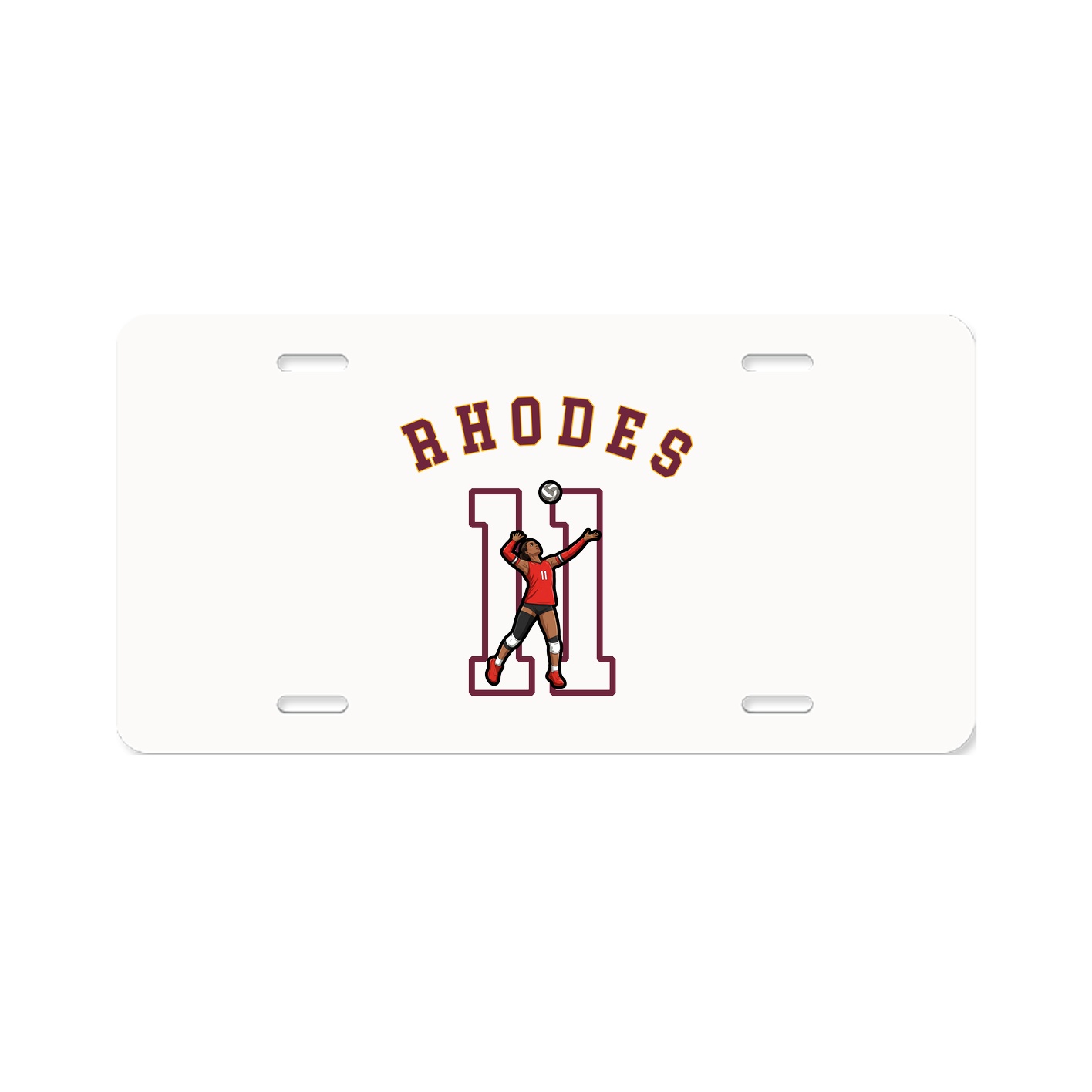 License Plate — Shirsey Arch in Classic