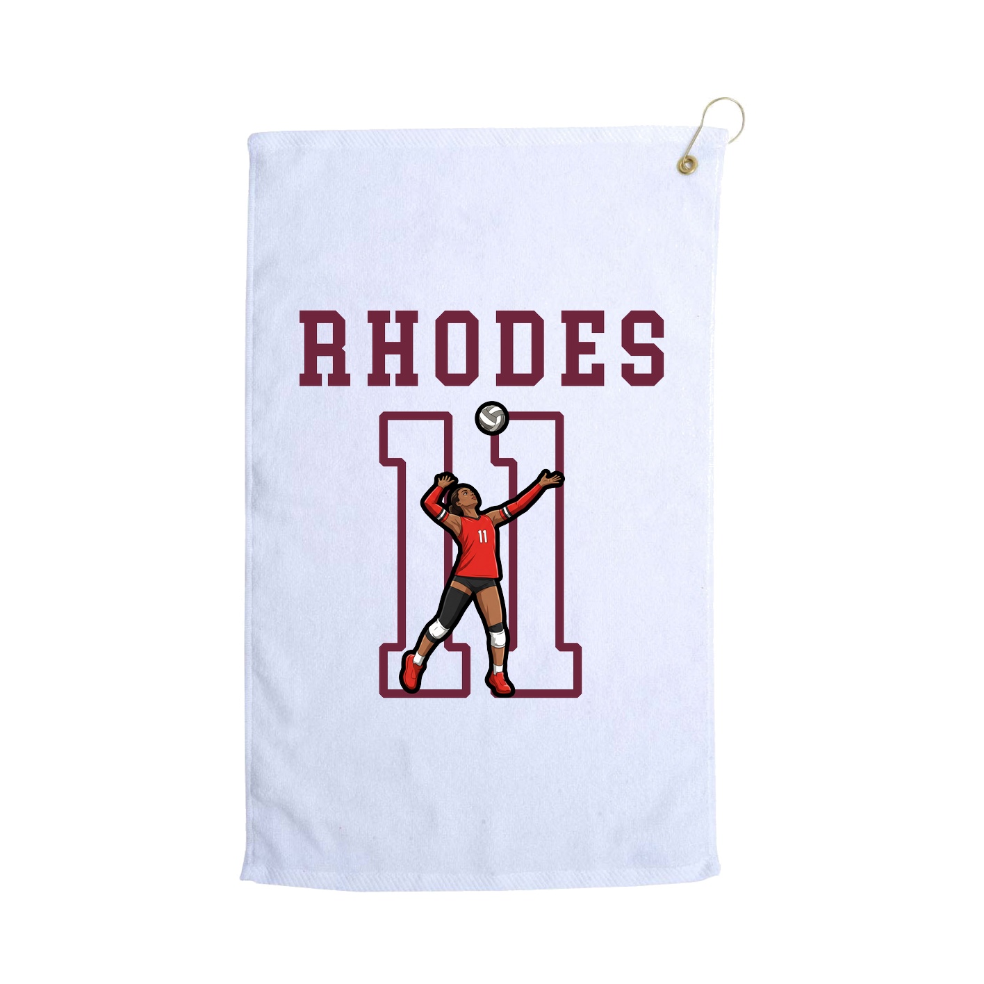 Golf Towel — Shirsey in White
