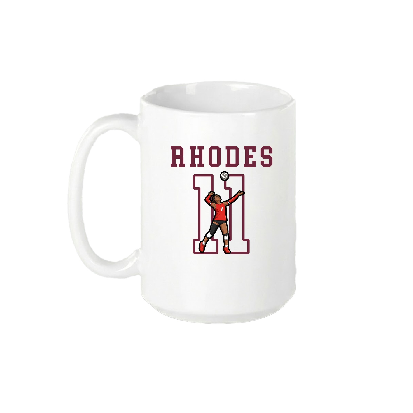 15oz Coffee Mug — Shirsey in White