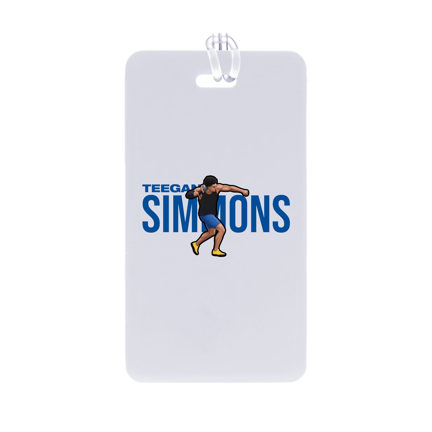 Bag Tag — Player Name in Classic