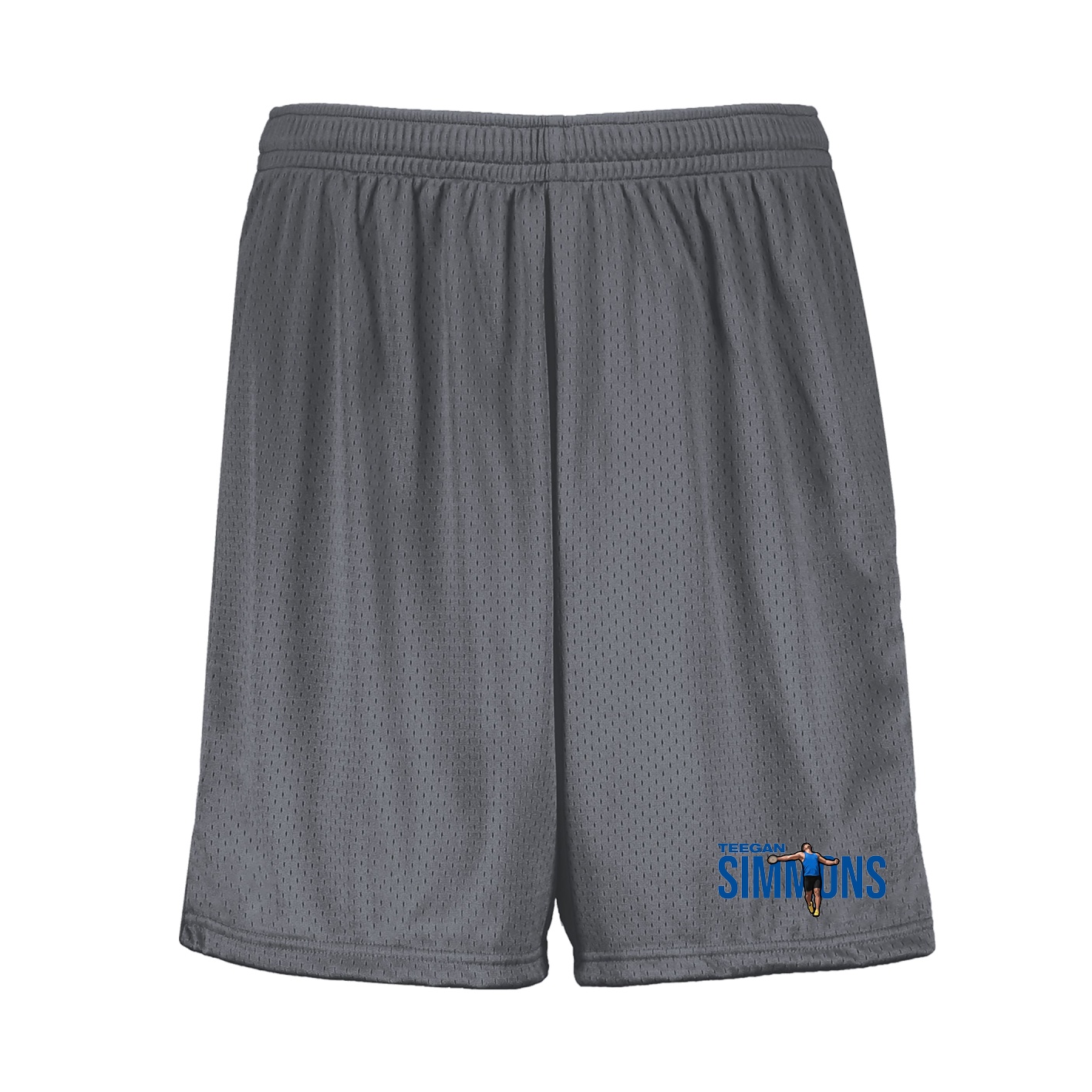 Shorts — Player Name in Grey