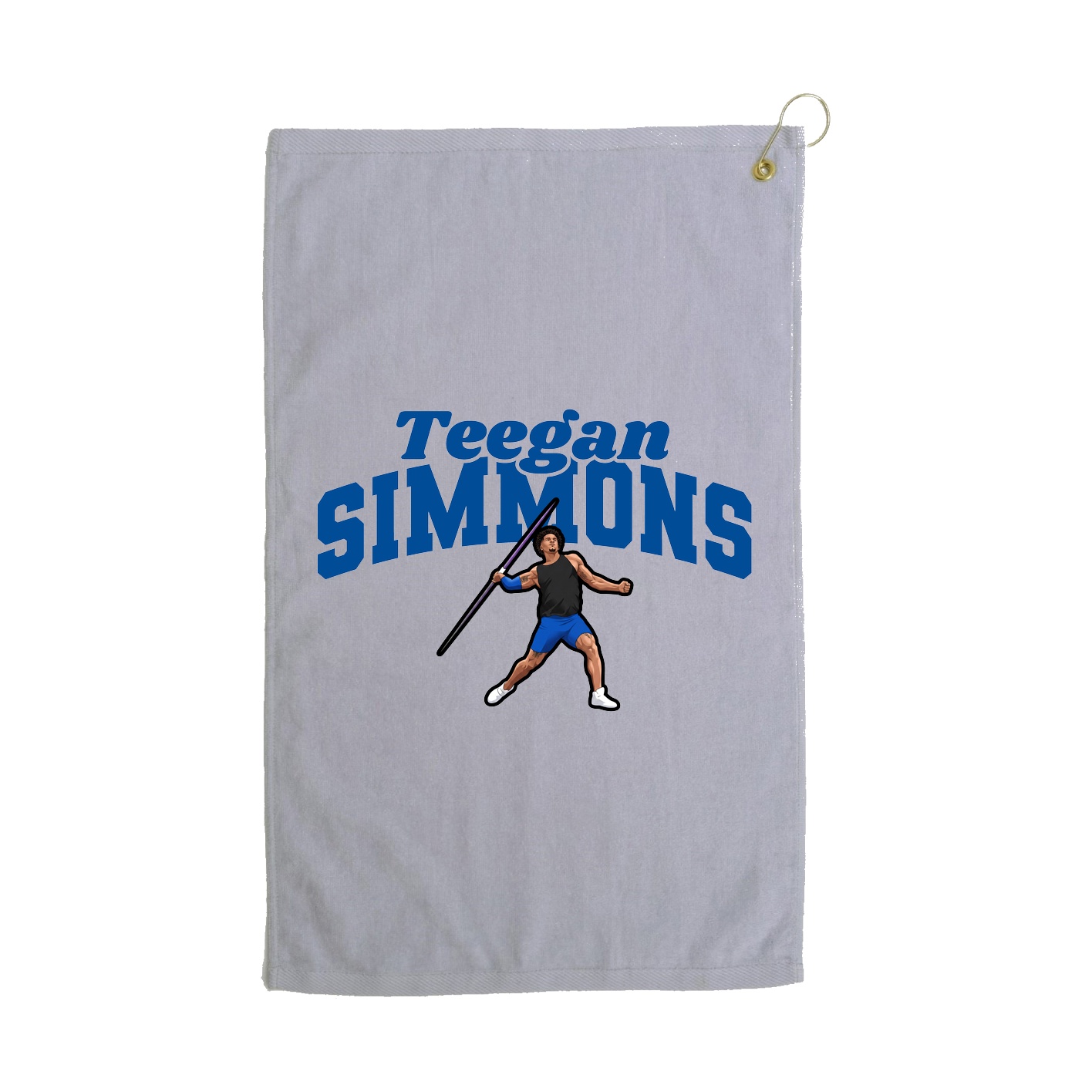 Golf Towel — Signature Arch in Grey