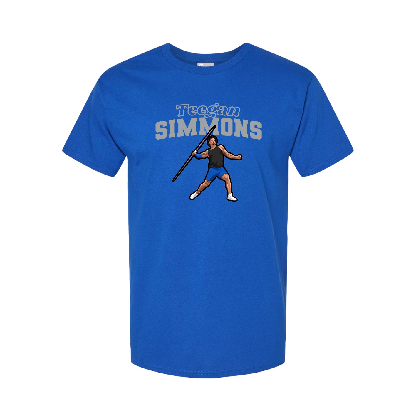 Tee — Name Arch in Royal