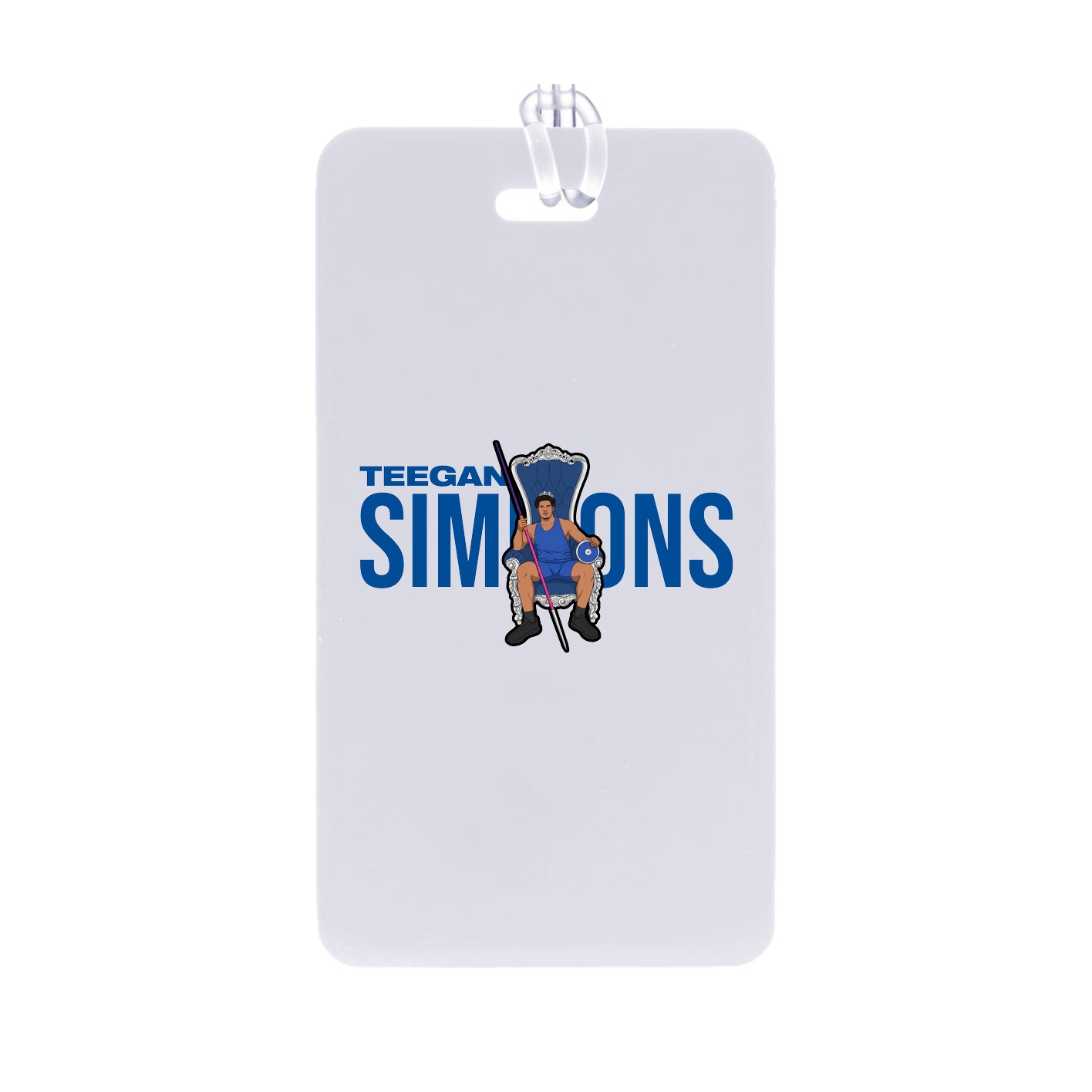 Bag Tag — Player Name in Classic