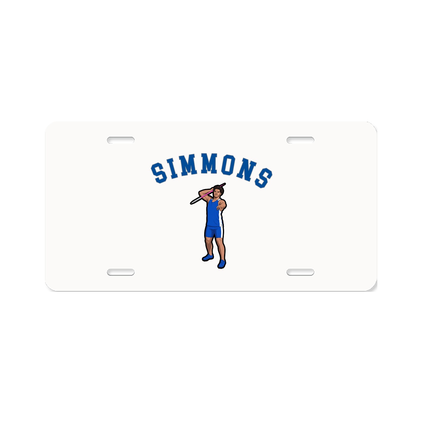 License Plate — Shirsey Arch in Classic
