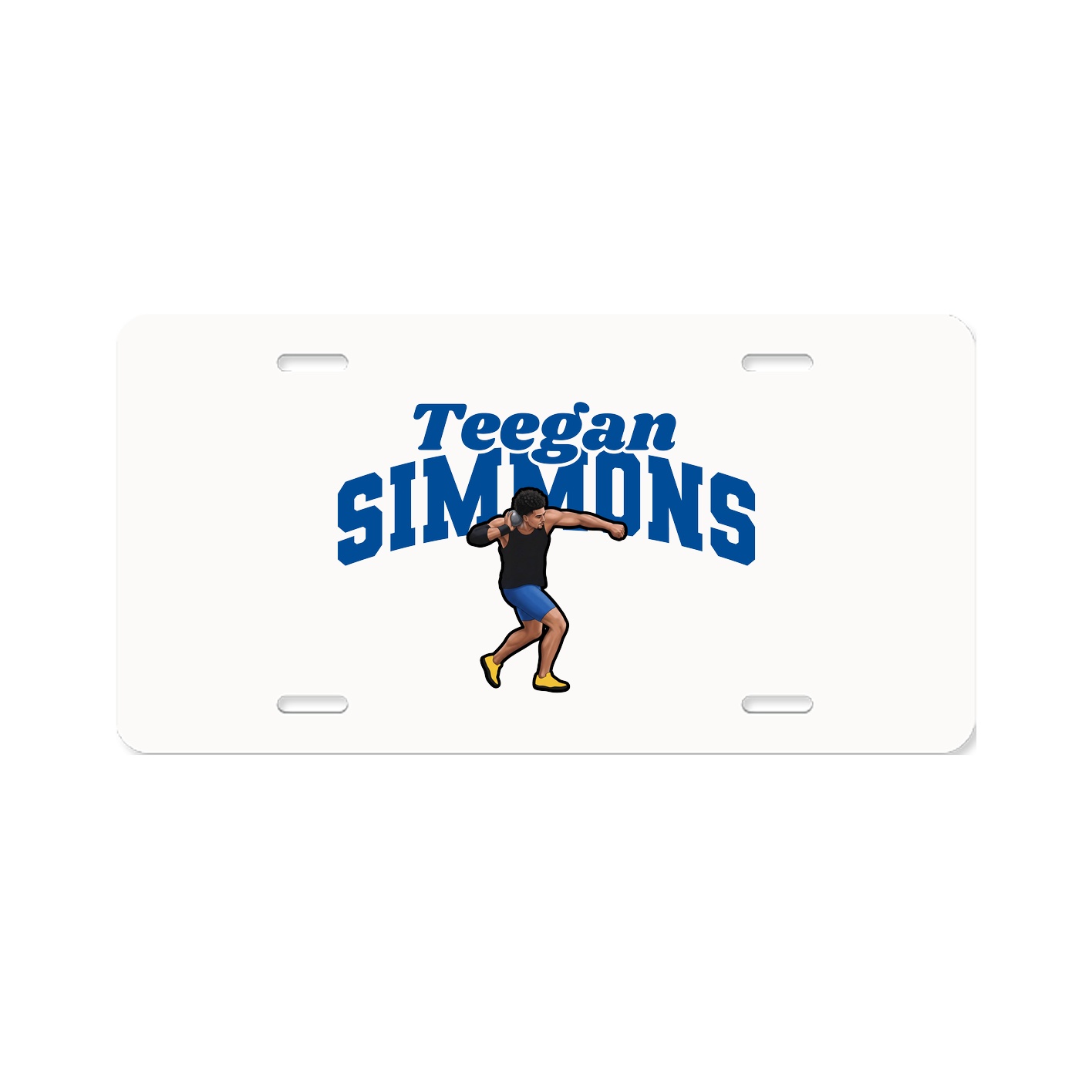 License Plate — Signature Arch in Classic