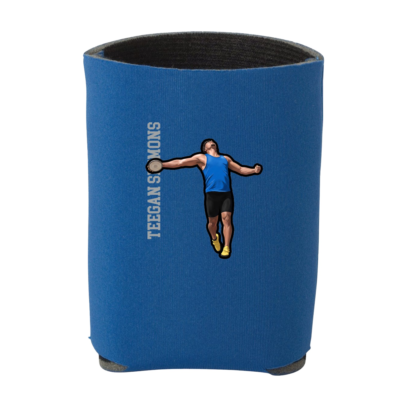 Can Holder — Name Vertical in Royal