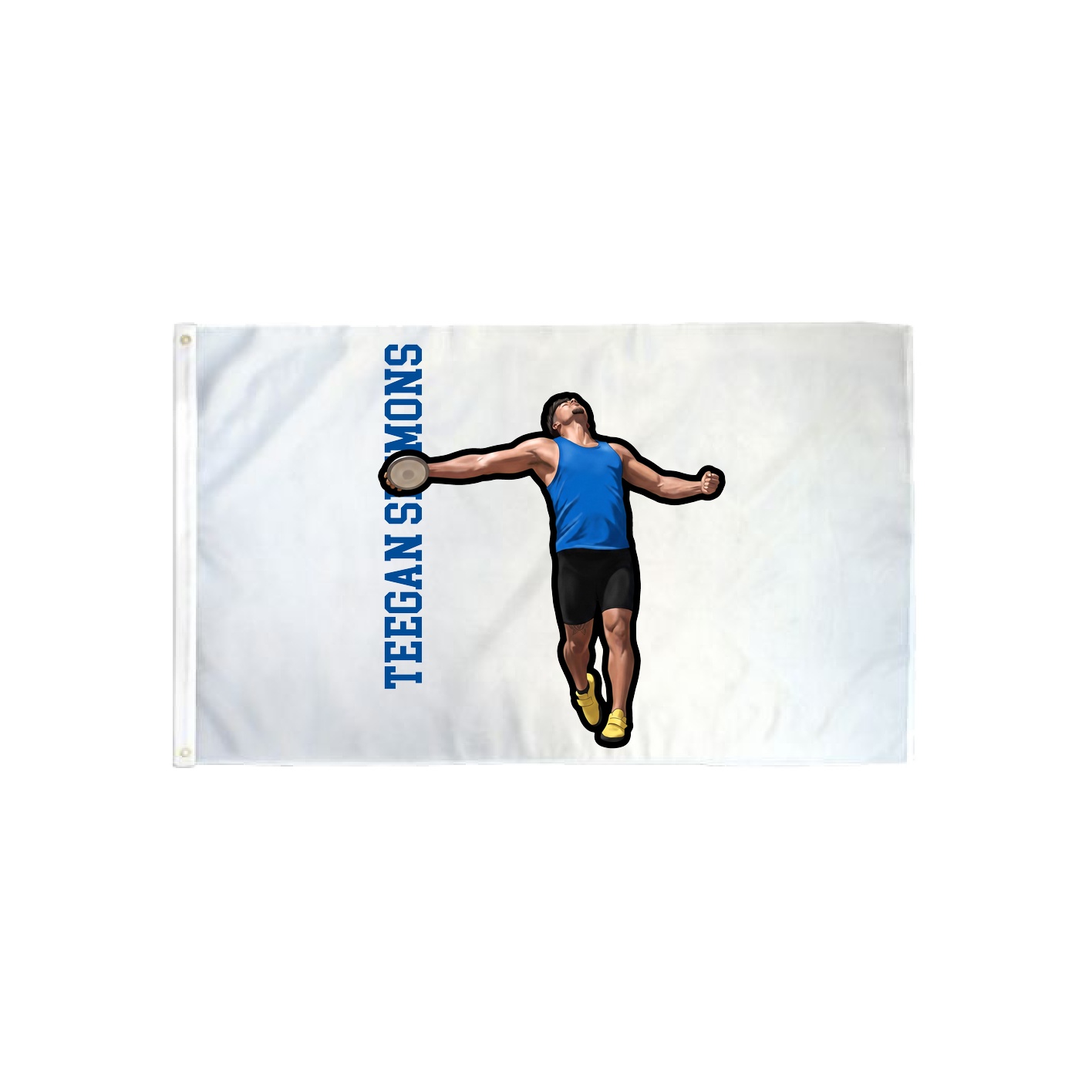 3x5 Flag — Name Vertical in Classic