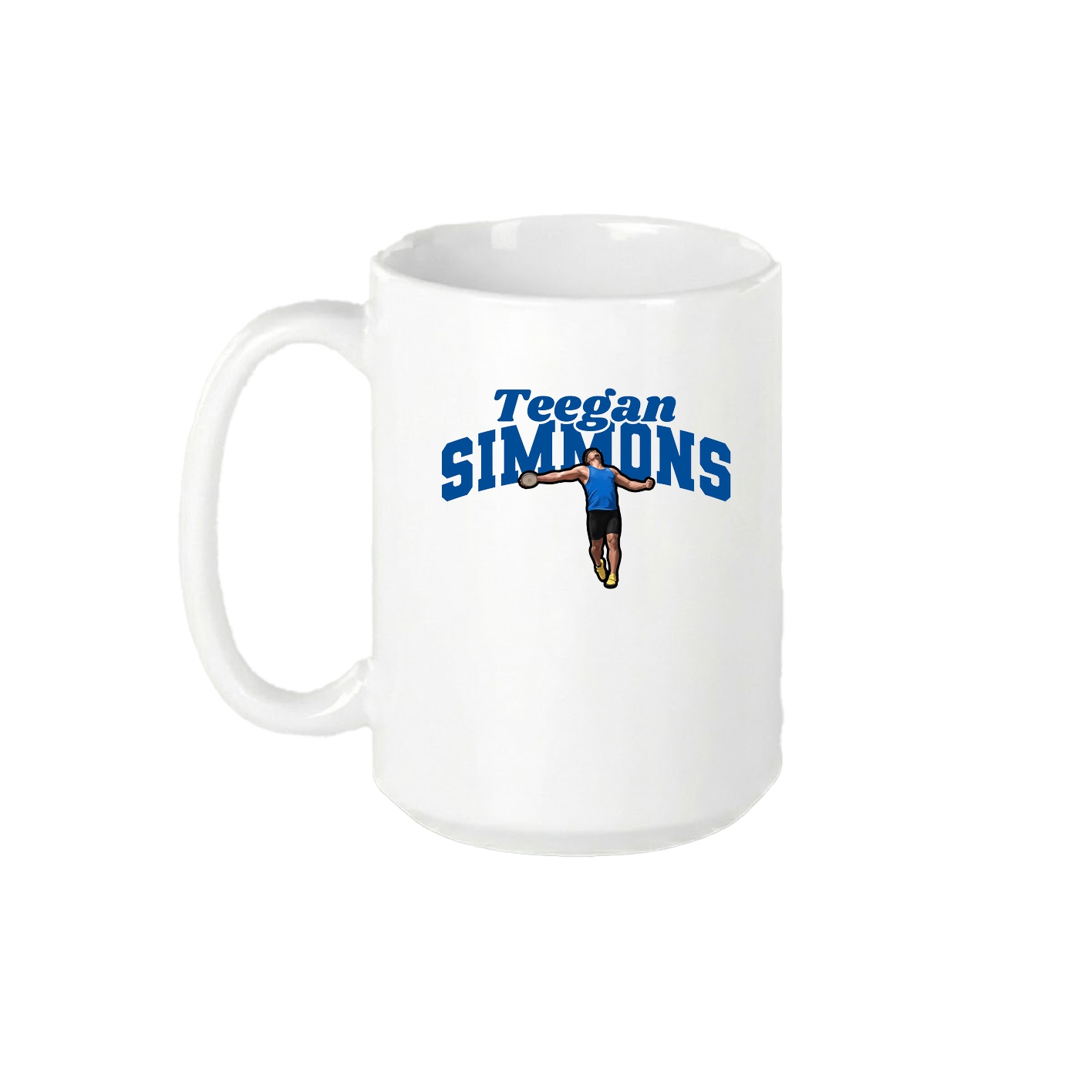 15oz Coffee Mug — Signature Arch in White