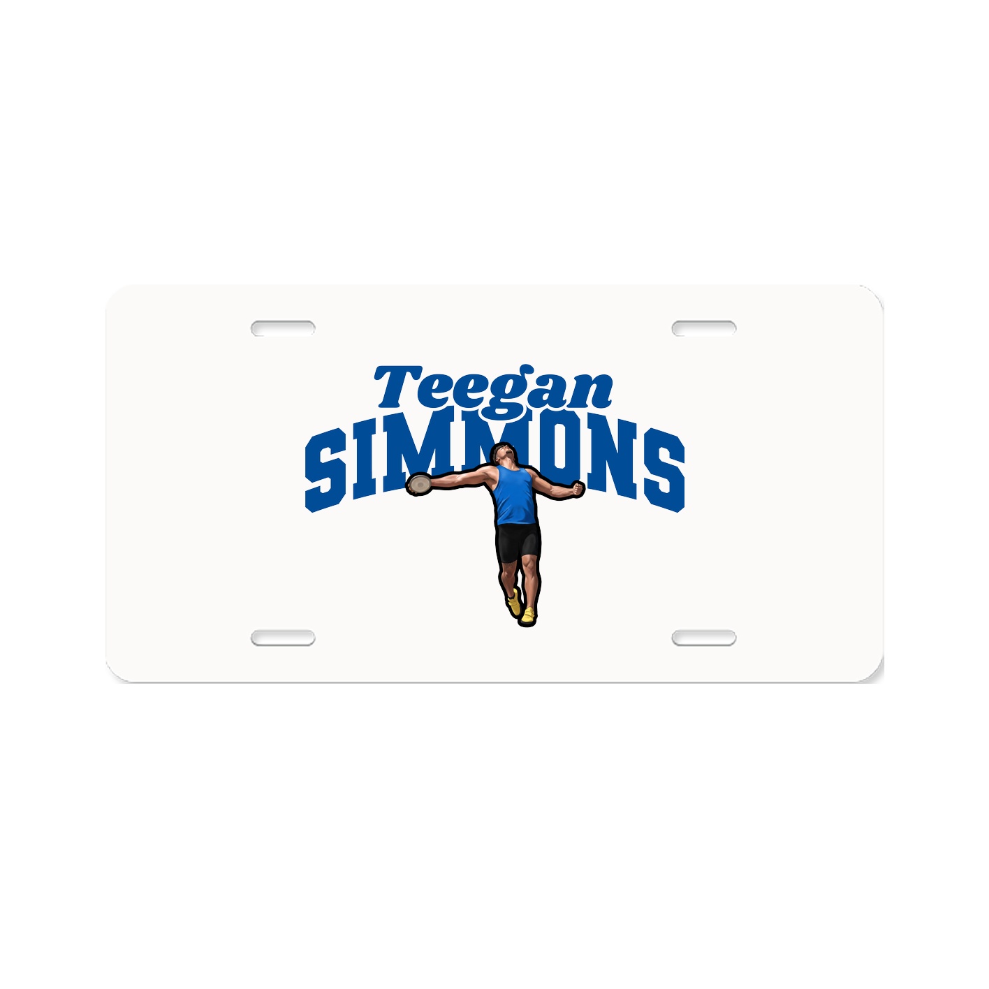 License Plate — Signature Arch in Classic