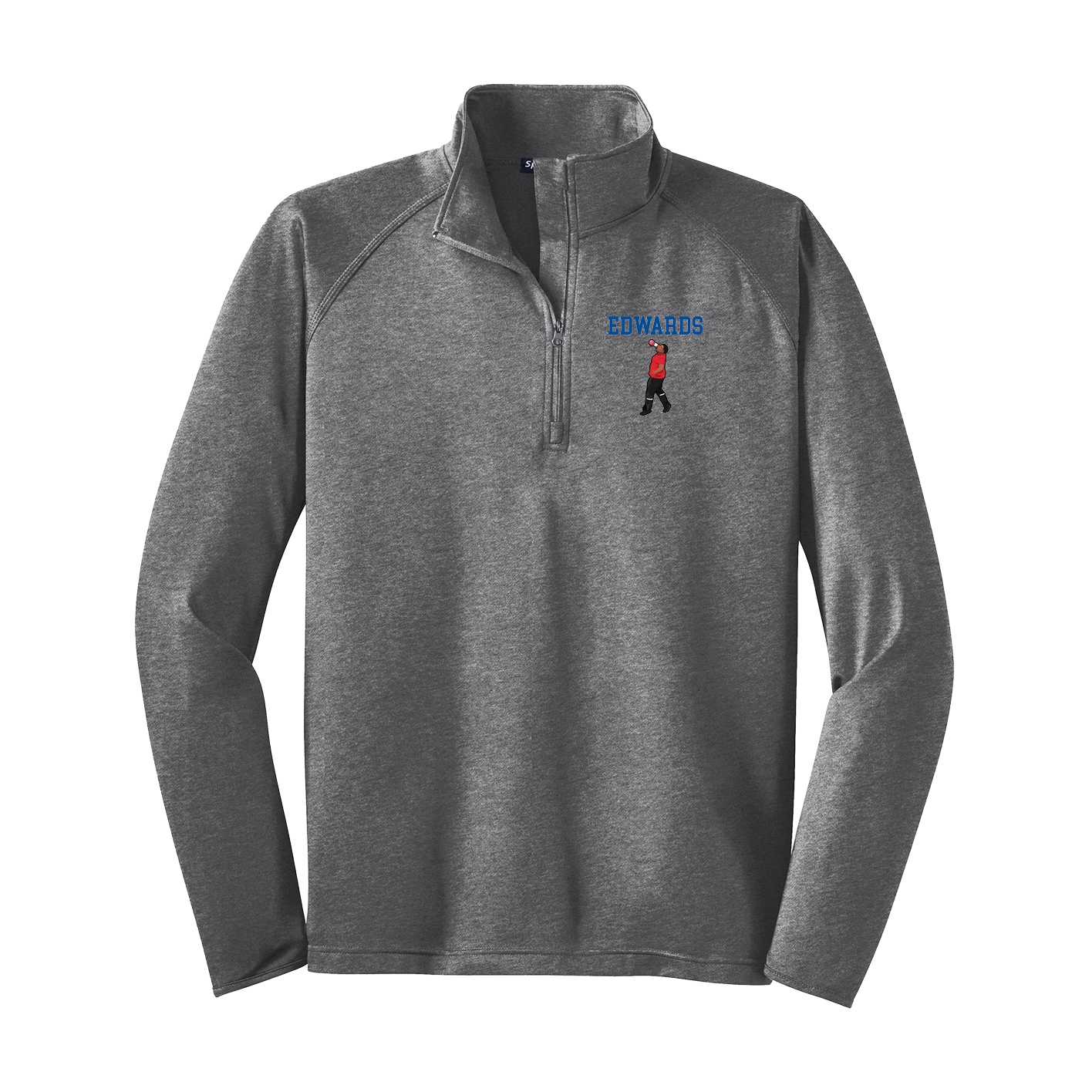 Q-Zip Pullover — Shirsey in Grey