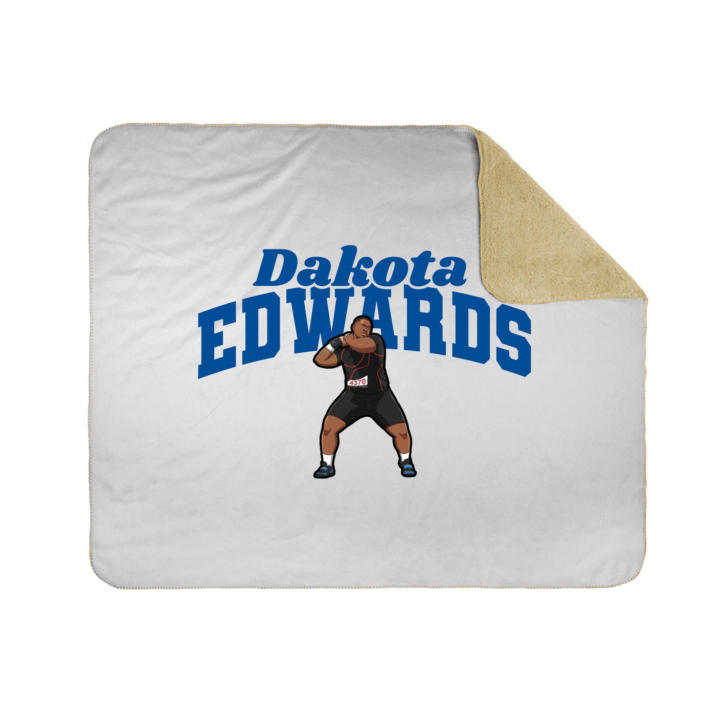 Throw Blanket — Signature Arch in White