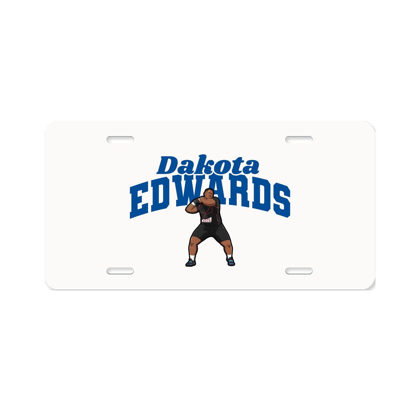 License Plate — Signature Arch in Classic