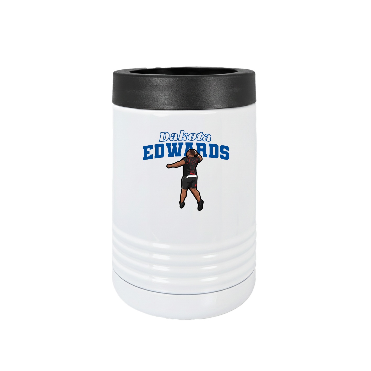 Beverage Holder — Name Arch in White