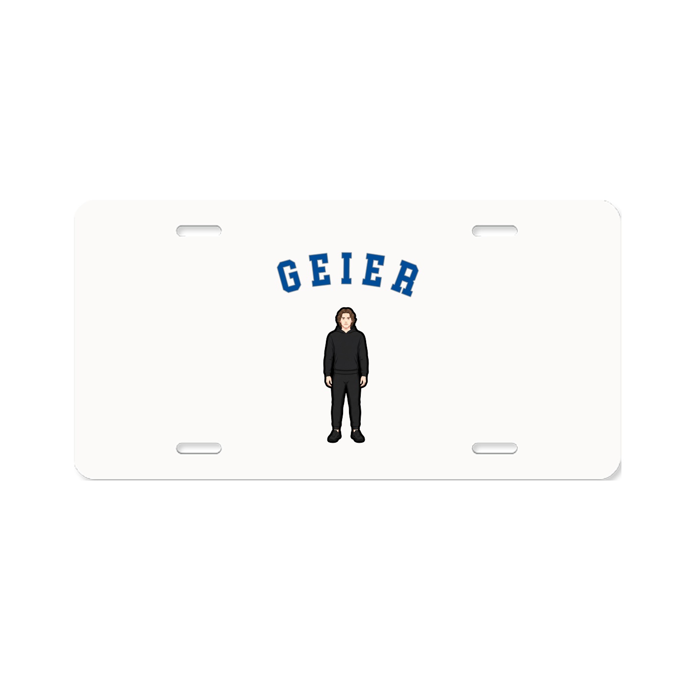 License Plate — Shirsey Arch in Classic