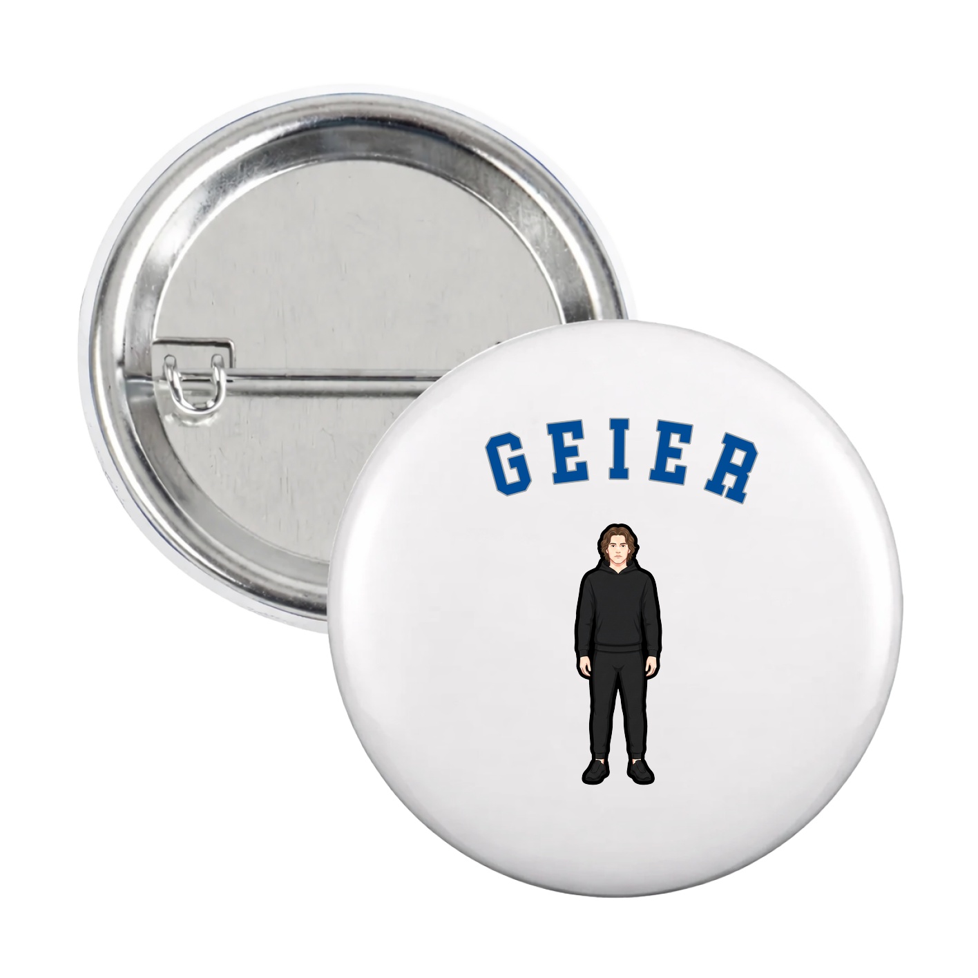 Game Day Button — Shirsey Arch in White