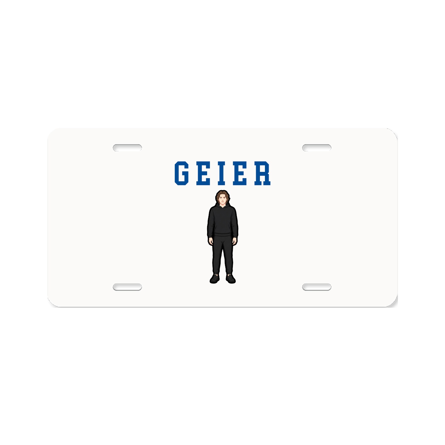 License Plate — Shirsey in Classic