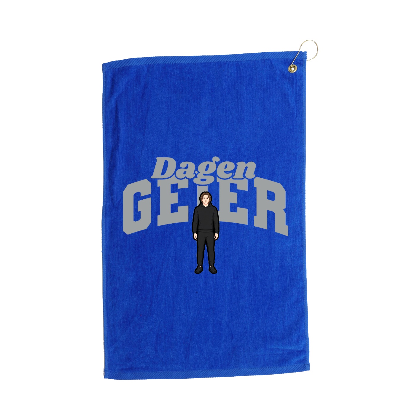 Golf Towel — Signature Arch in Royal