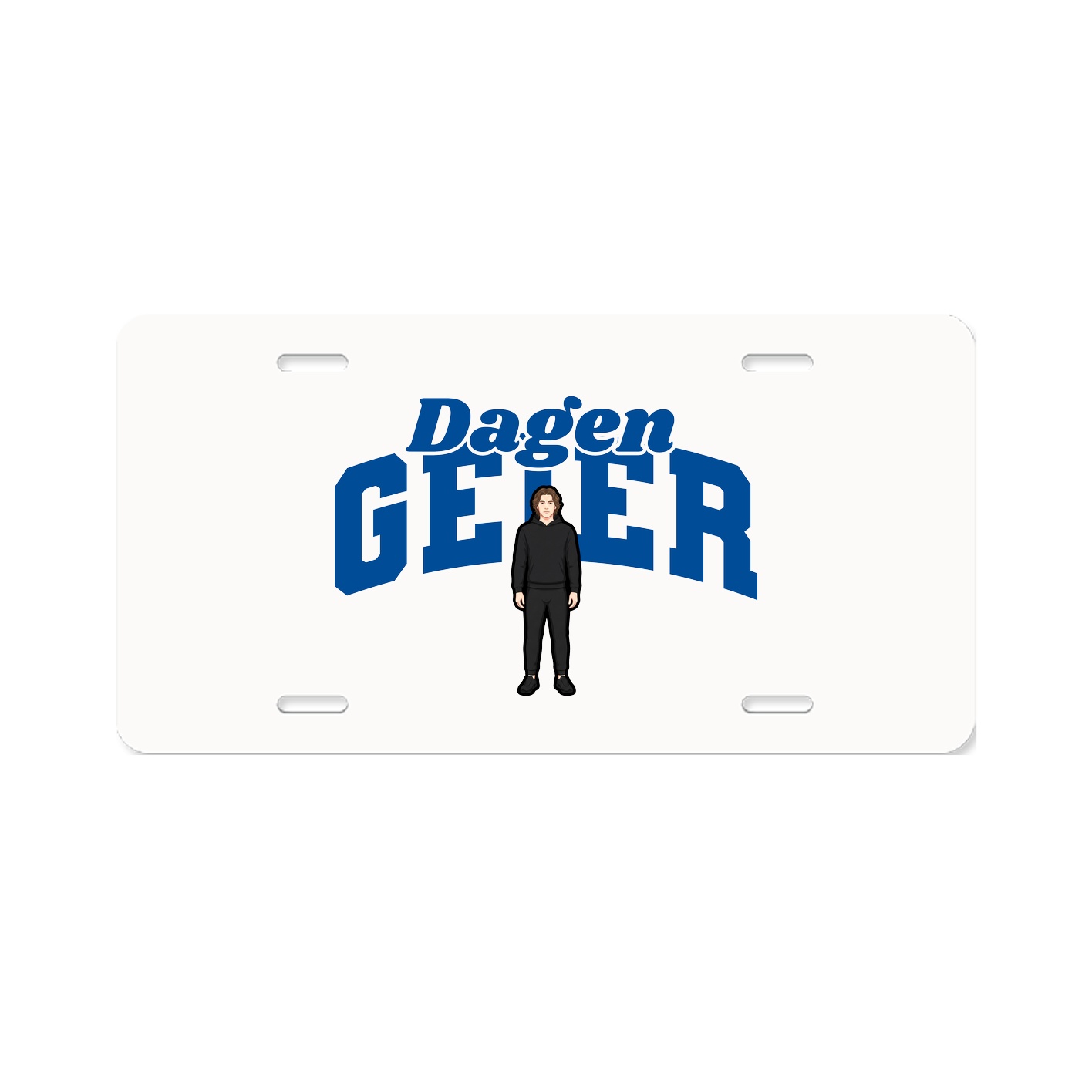 License Plate — Signature Arch in Classic