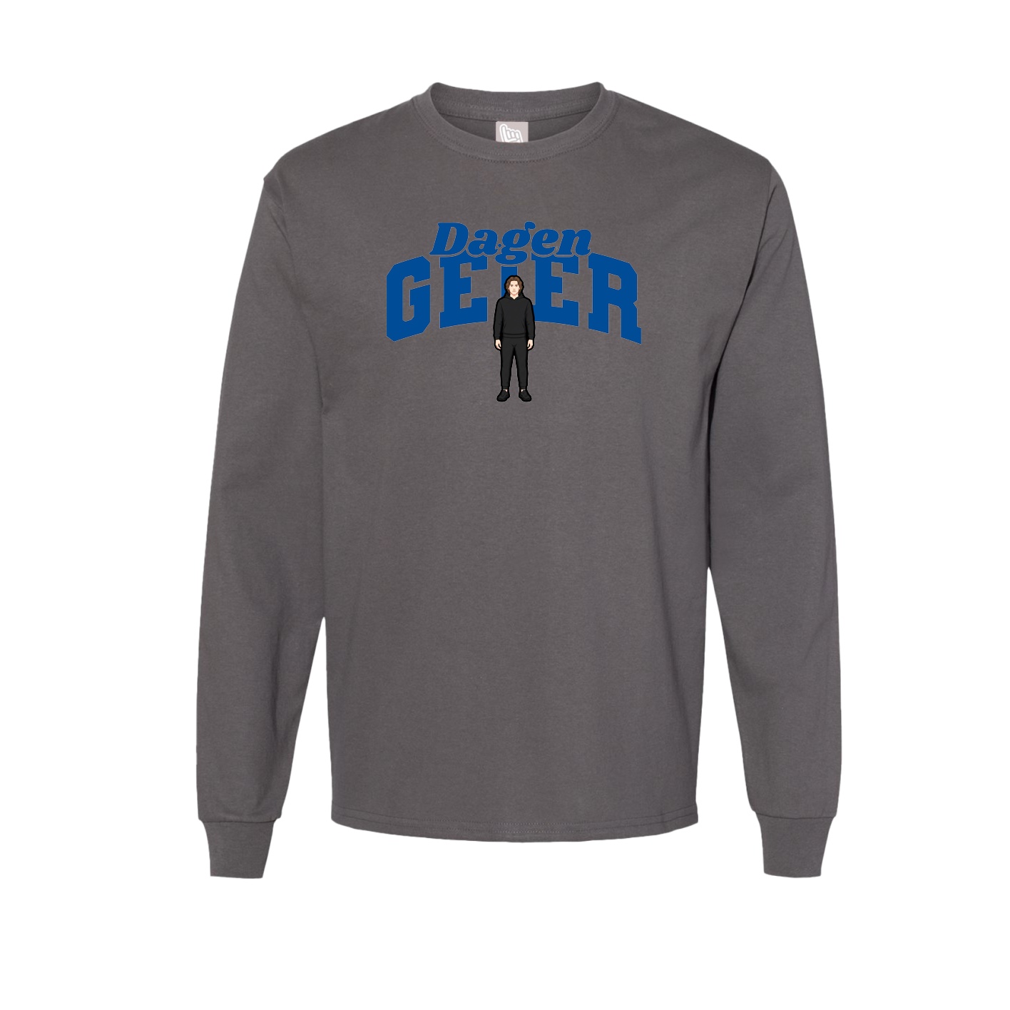 Long Sleeve Tee — Signature Arch in Grey