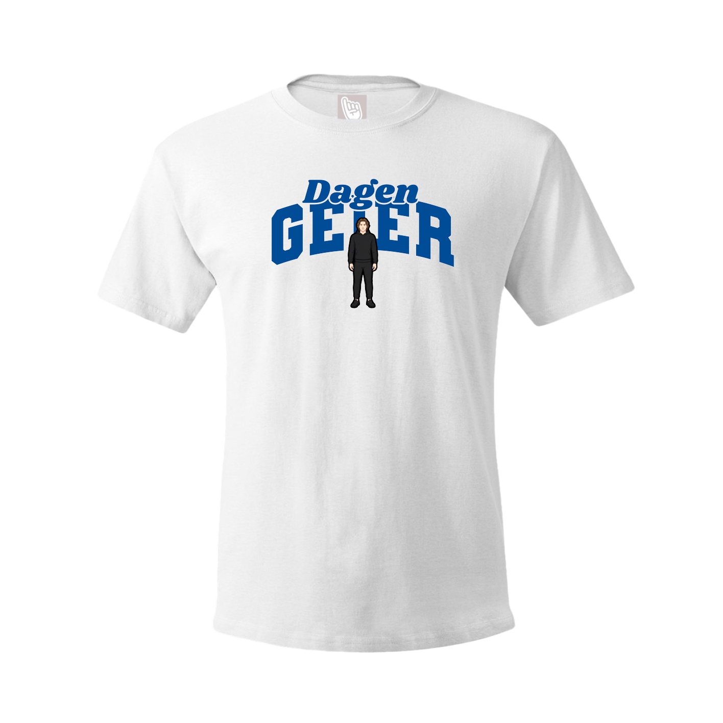 Youth Tee — Signature Arch in White