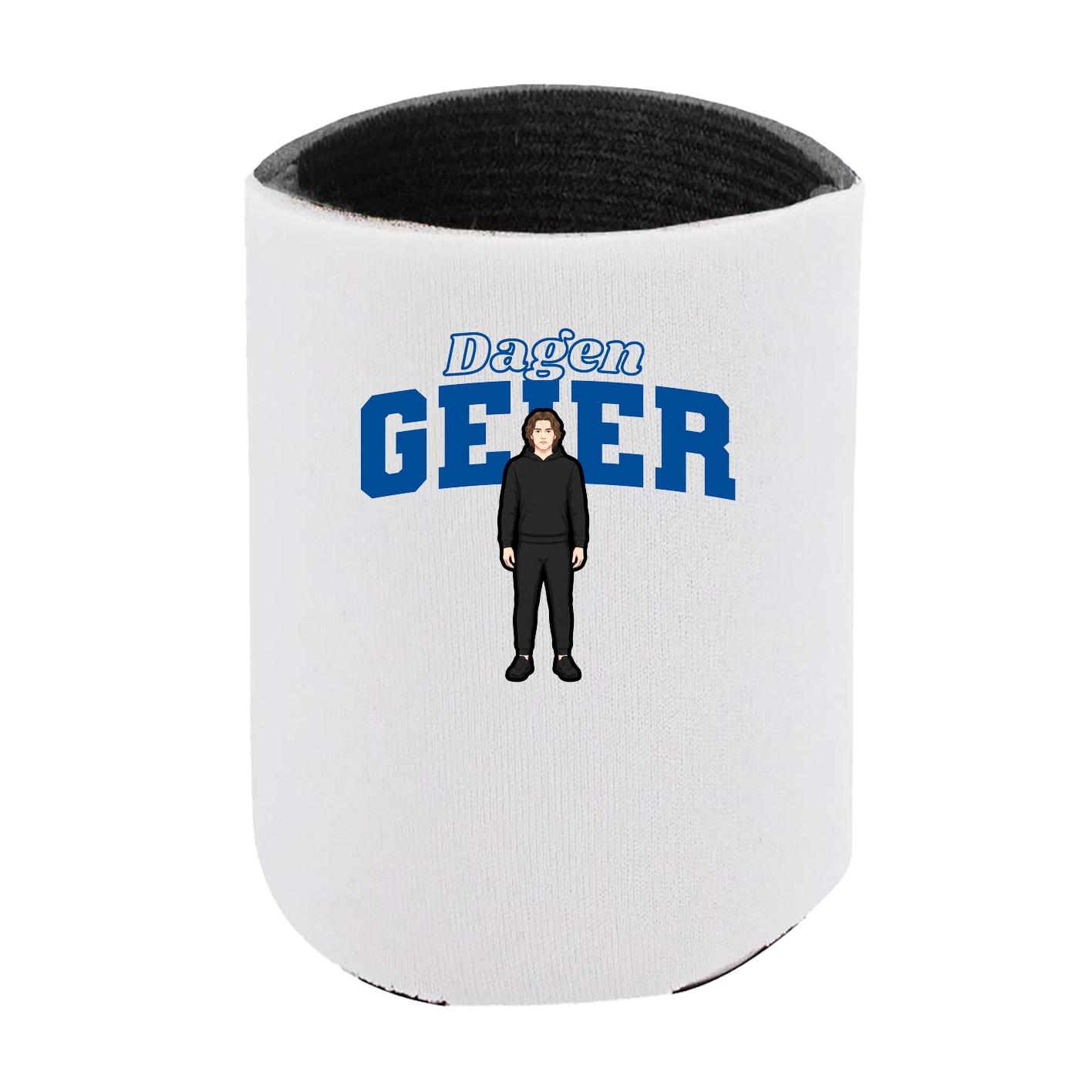 Can Holder — Name Arch in White
